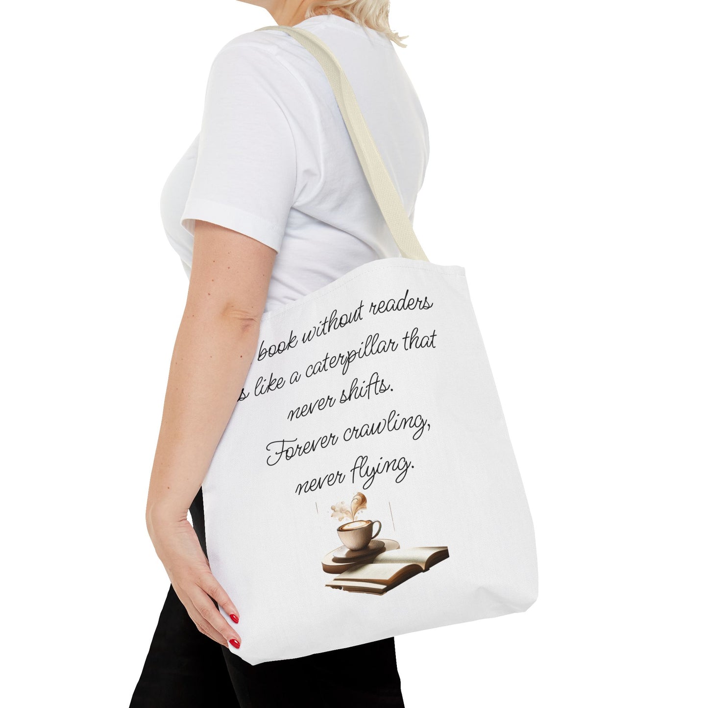 Literary Tote Bag – A book without readers
