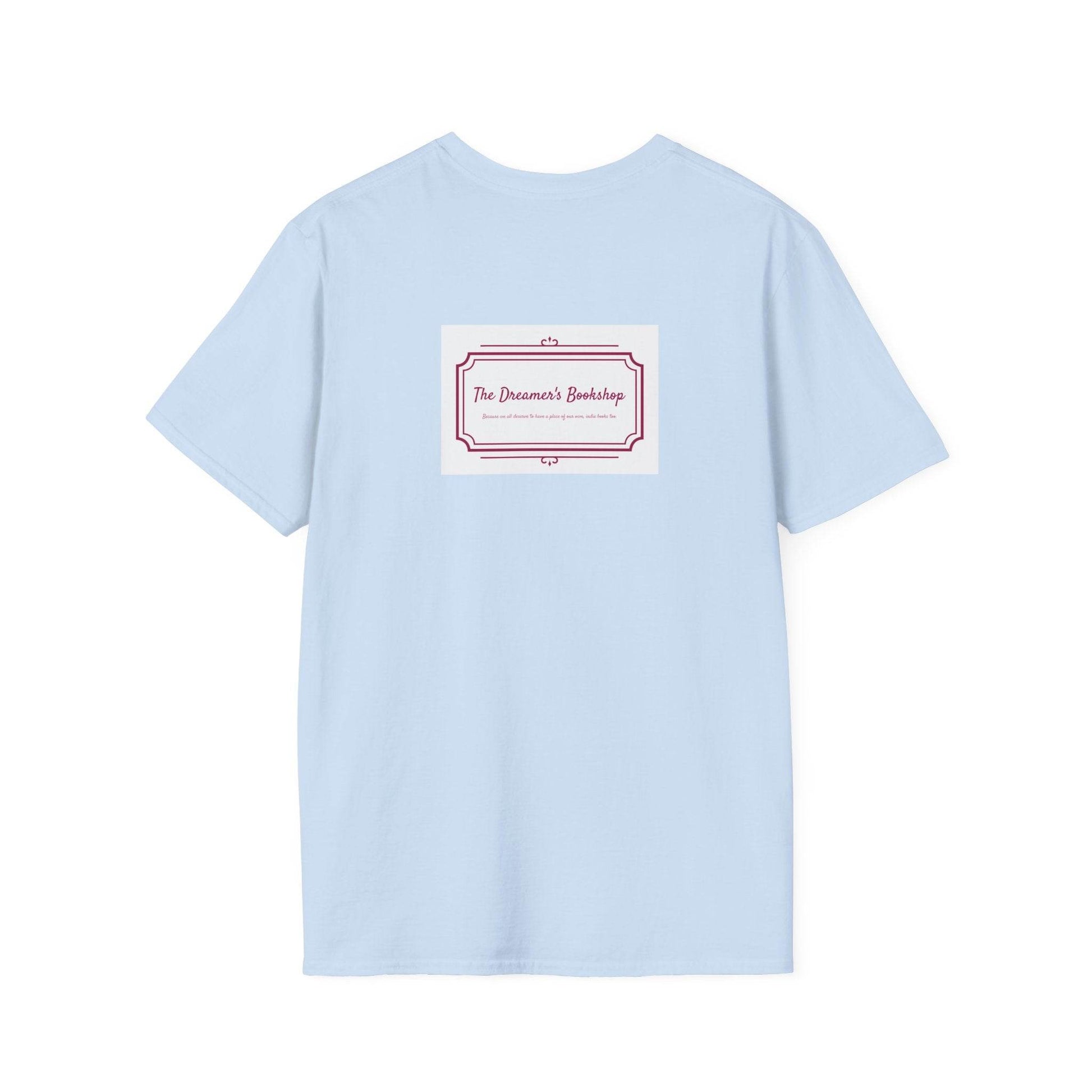 Unisex Softstyle T-Shirt - 'In our bookshop' - The Dreamer's Bookshop.