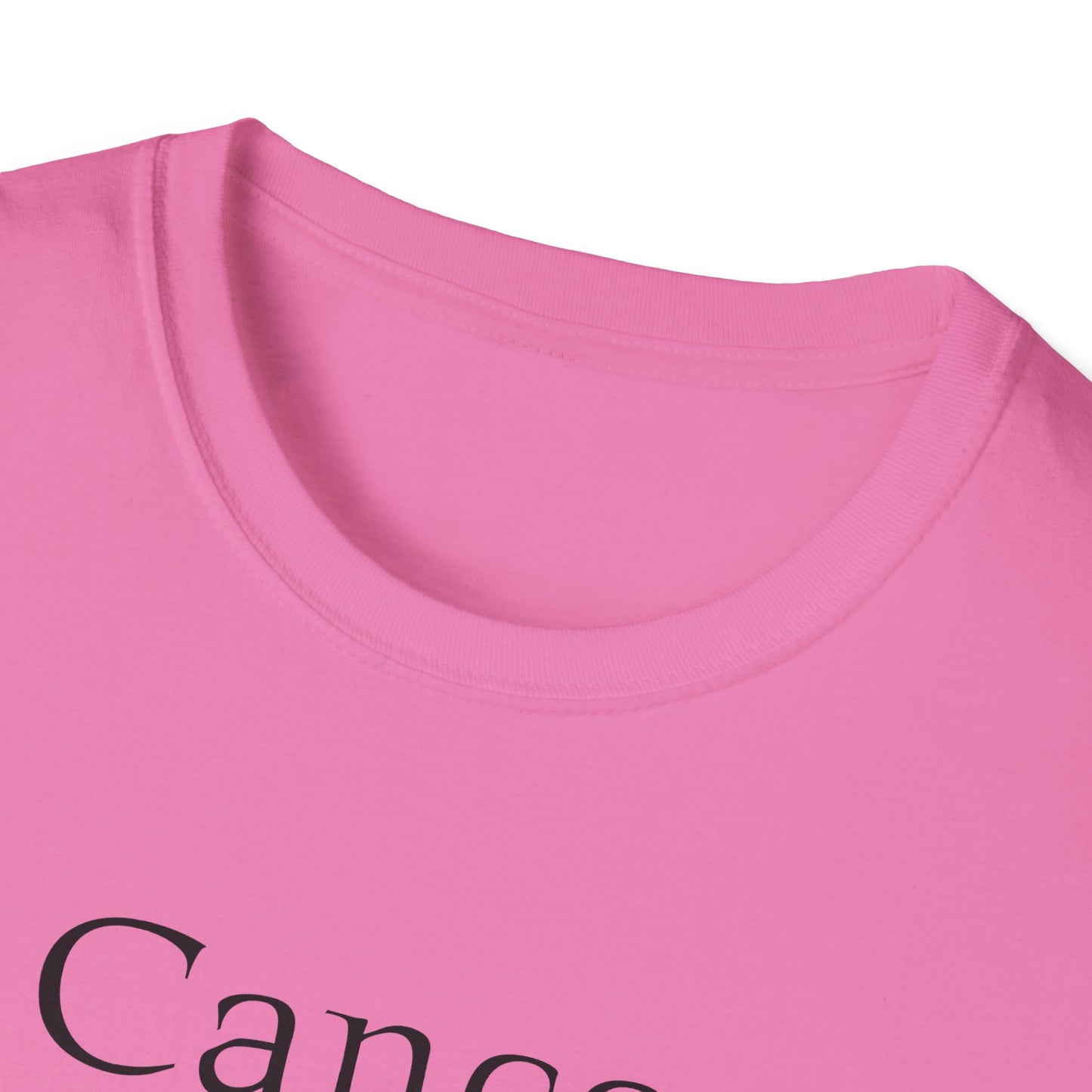 Cancer Warrior Unisex Softstyle T-Shirt - Empowering Battle for Women's Health