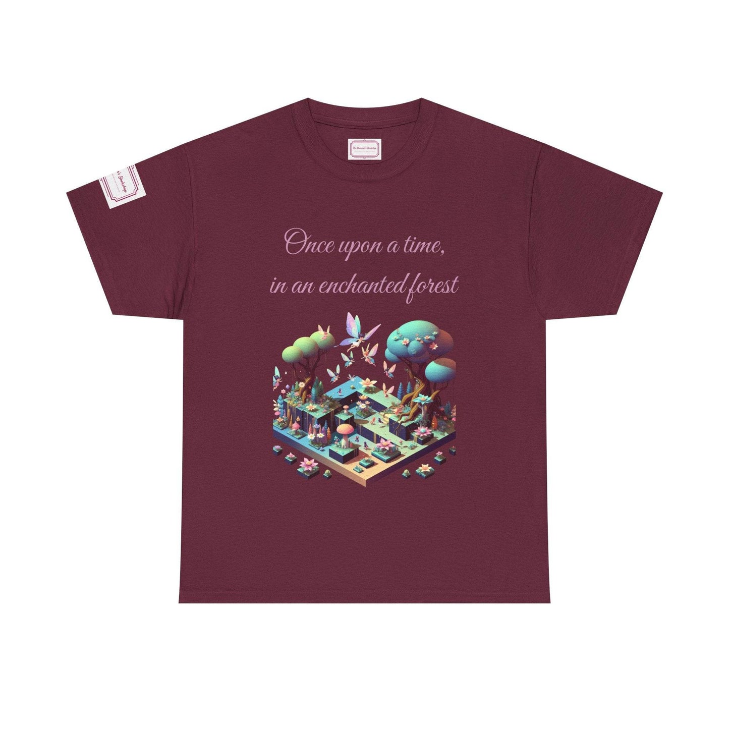 Enchanted Forest - Unisex Heavy Cotton Tee - Perfect for Book Lovers - The Dreamer's Bookshop.
