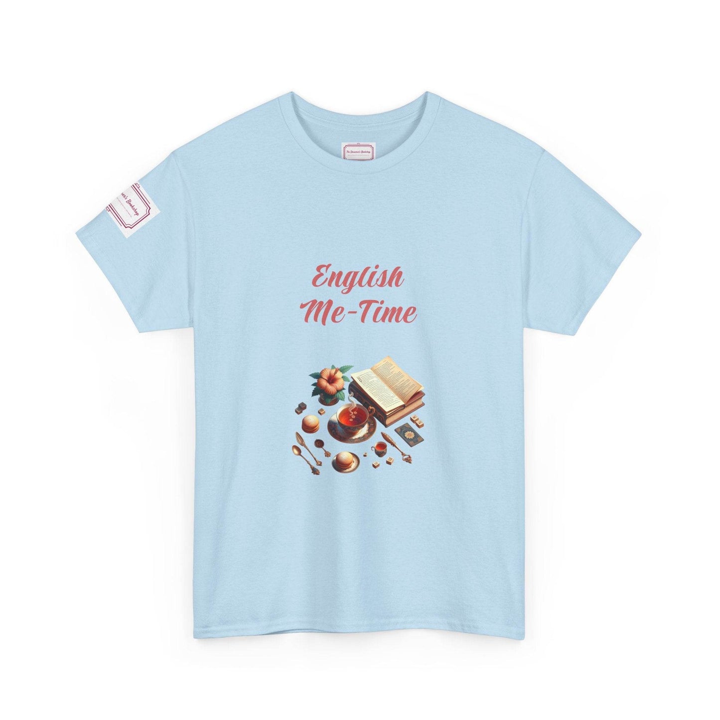 Me-Time - Unisex Heavy Cotton Tee - Perfect for Book Lovers - The Dreamer's Bookshop.