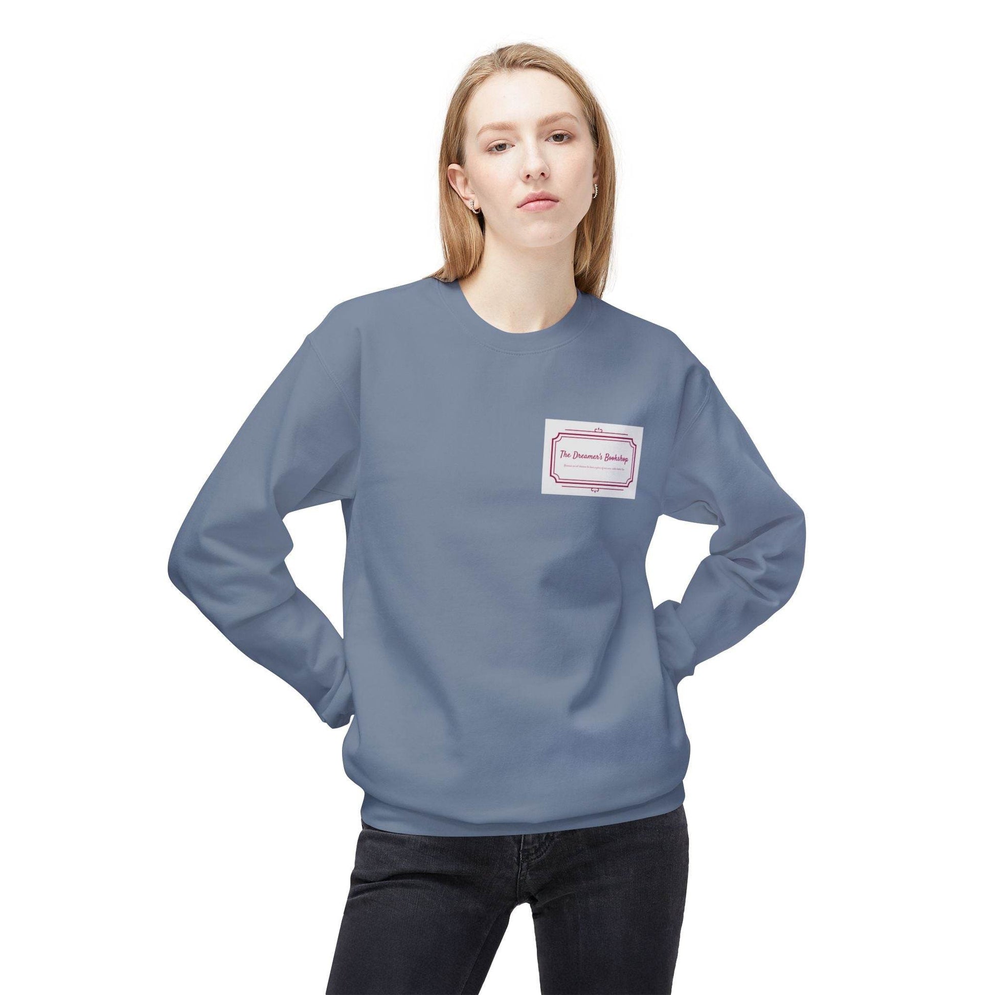 Personalized Birthday Fleece Crewneck Sweatshirt - Unisex Midweight - The Dreamer's Bookshop.