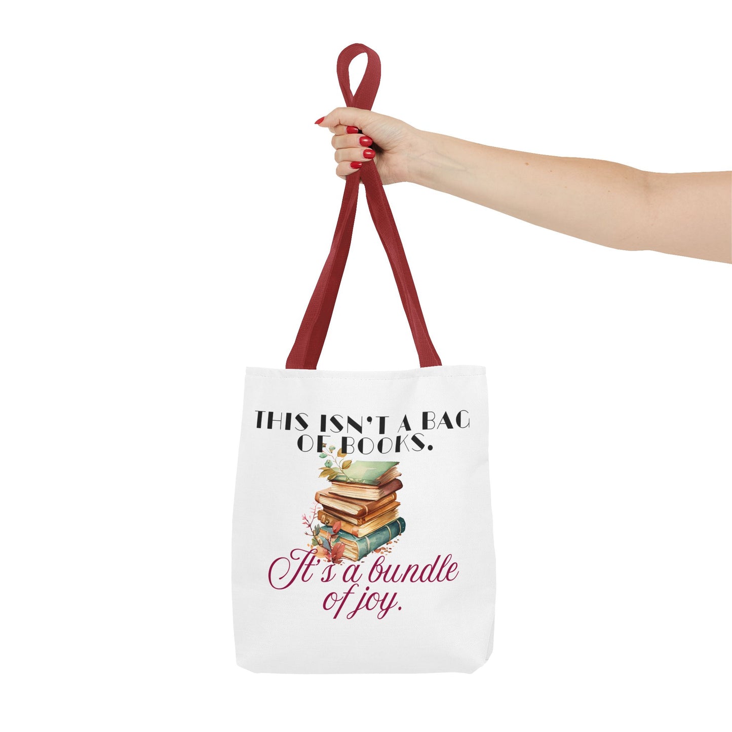 This isn't a Bag of Books - Tote Bag - Cozy Autumn Design