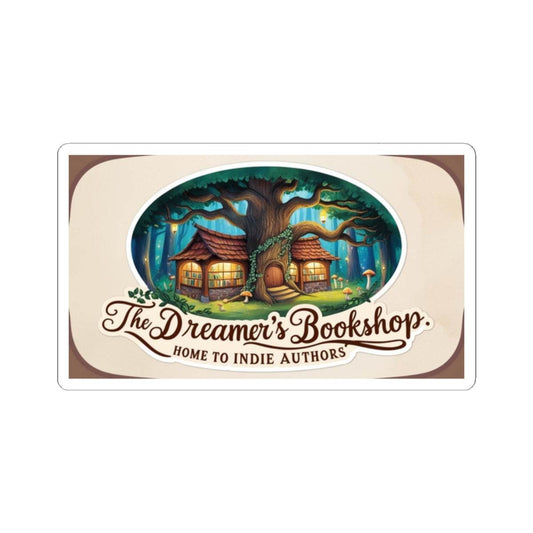 Home to Indie Authors Kiss-Cut Stickers | Book Lover Gift | Literary Decor - The Dreamer's Bookshop.