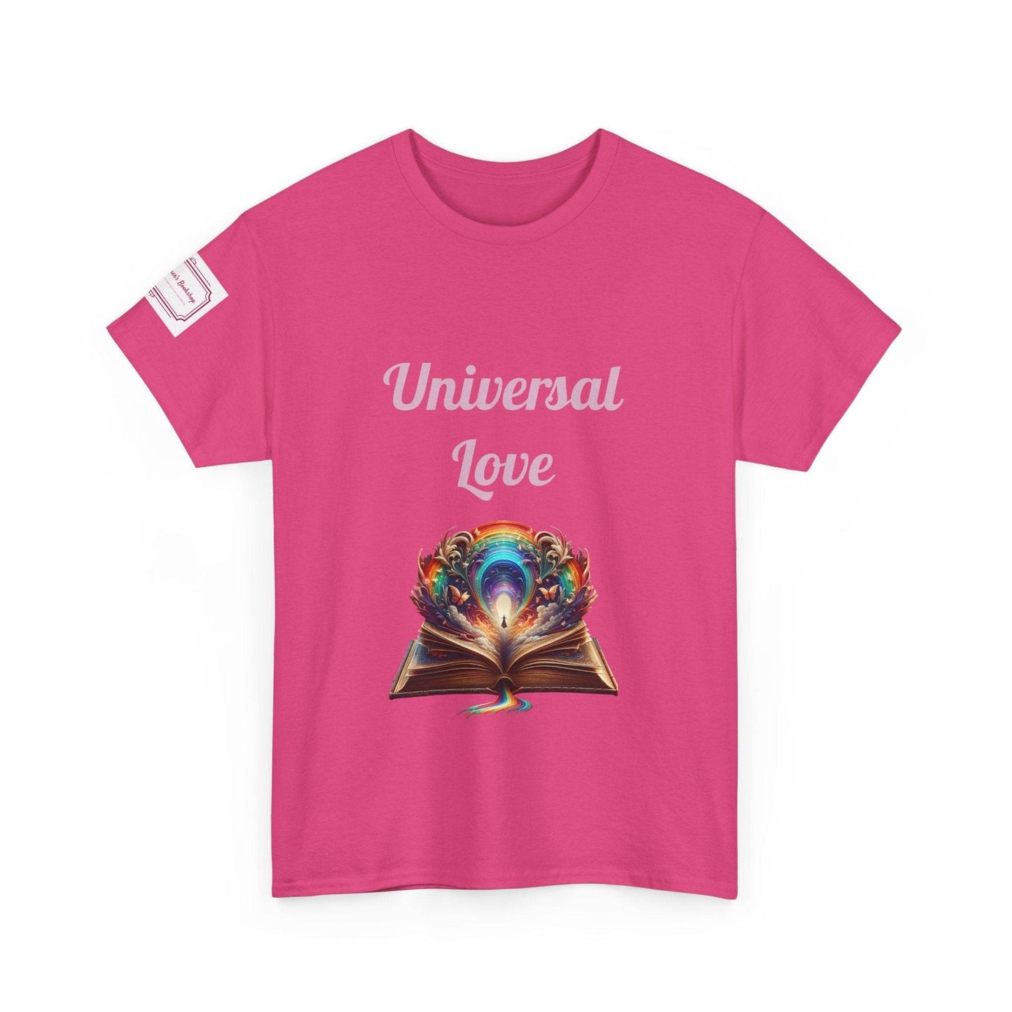 Universal Love - Unisex Heavy Cotton Tee - Queer Romance Books - The Dreamer's Bookshop.