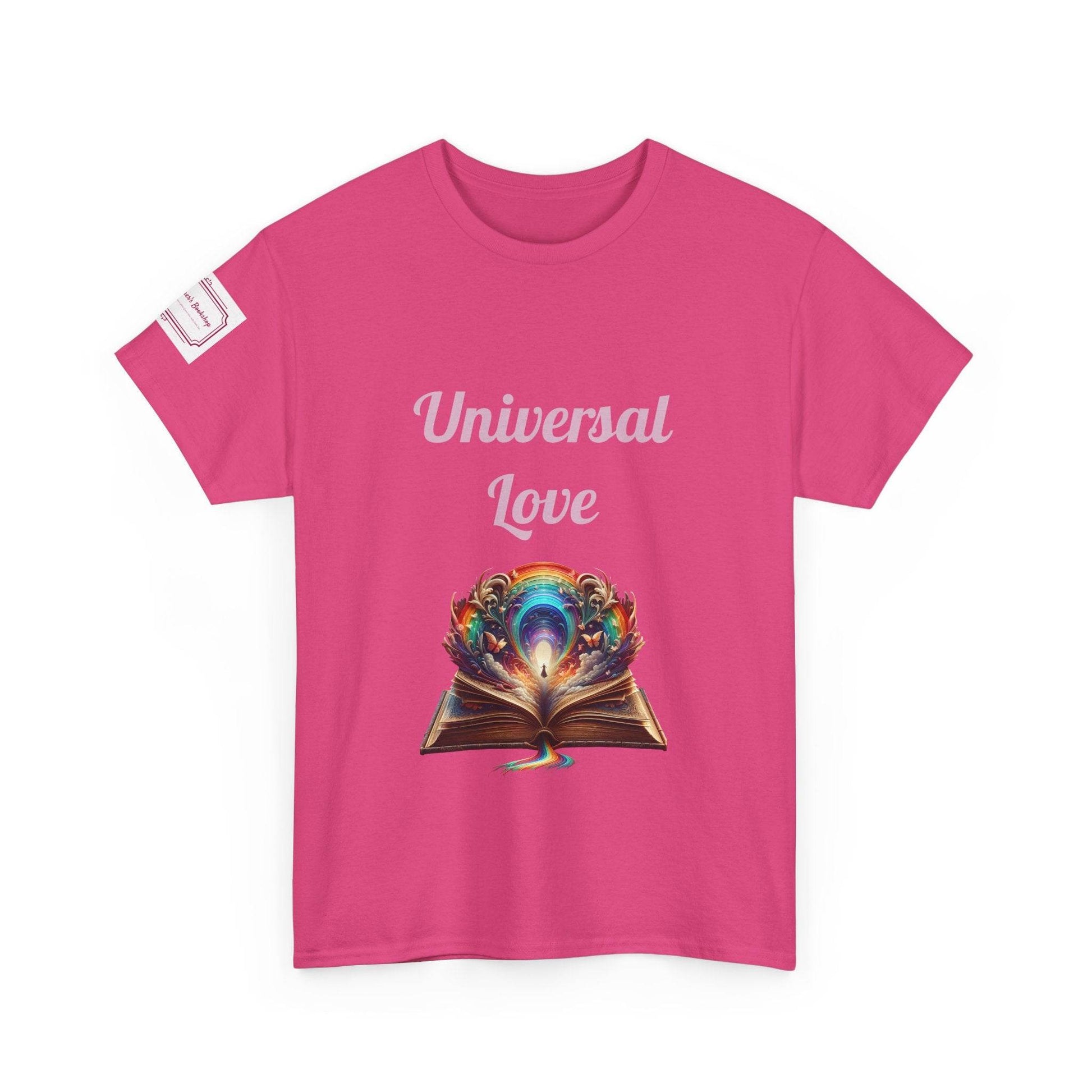 Universal Love - Unisex Heavy Cotton Tee - Queer Romance Books - The Dreamer's Bookshop.