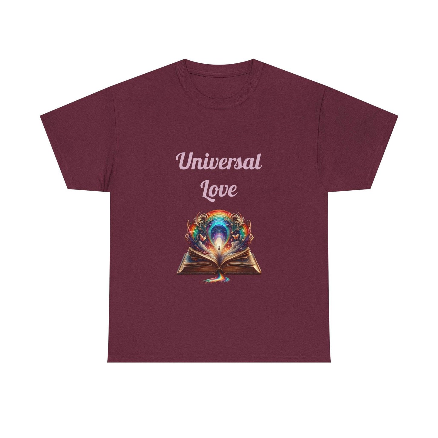 Universal Love - Unisex Heavy Cotton Tee - Queer Romance Books - The Dreamer's Bookshop.