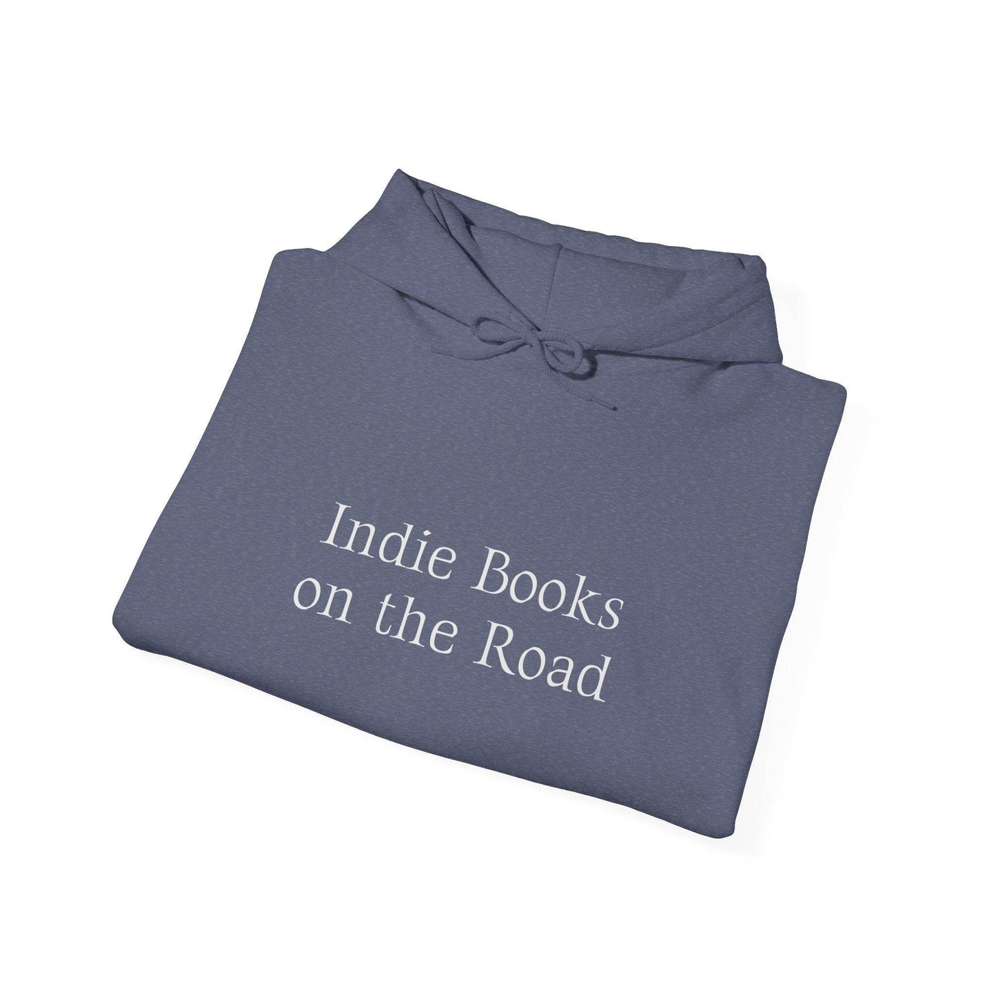 Indie Books on the Road Hooded Sweatshirt - Perfect for Book Lovers - The Dreamer's Bookshop.