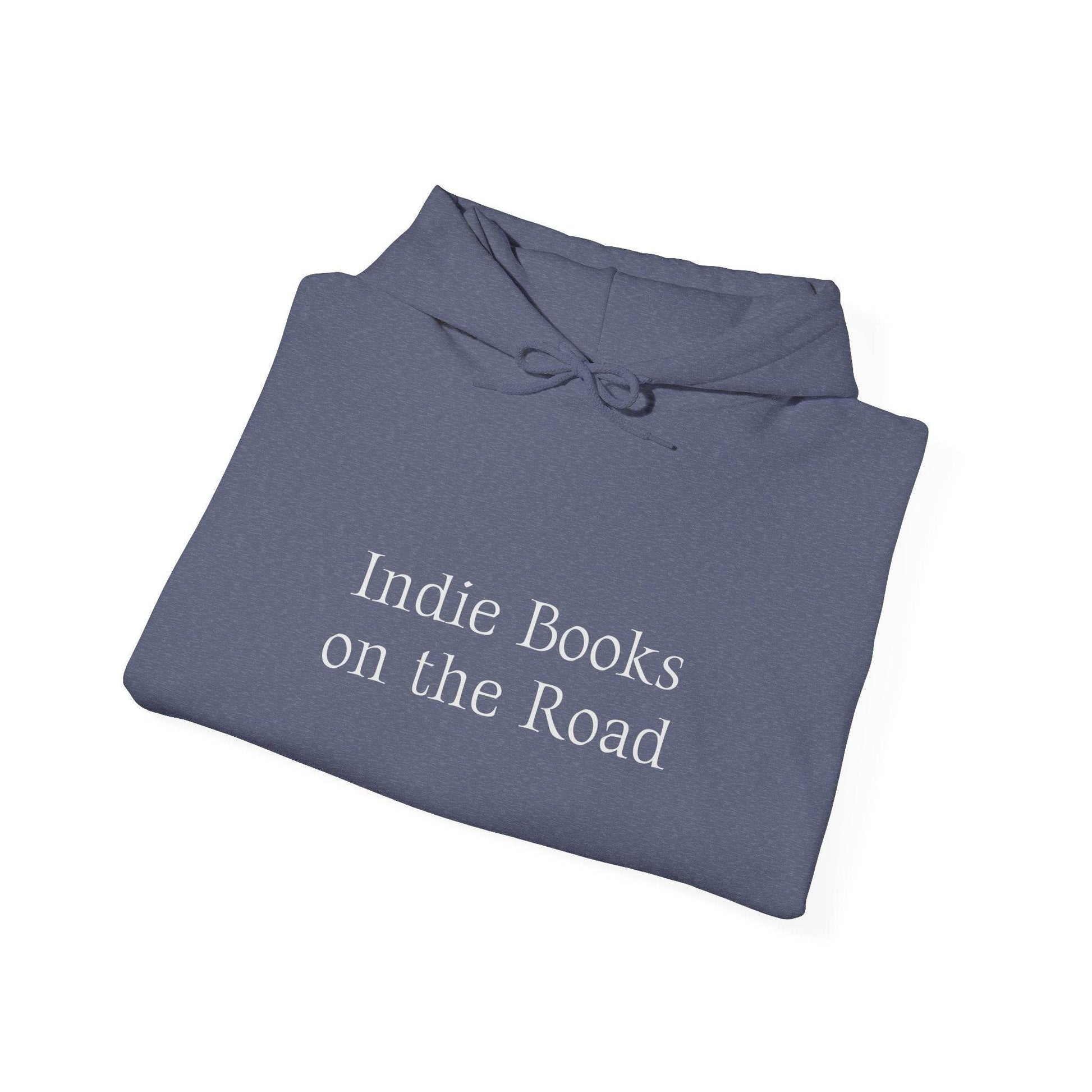 Indie Books on the Road Hooded Sweatshirt - Perfect for Book Lovers - The Dreamer's Bookshop.