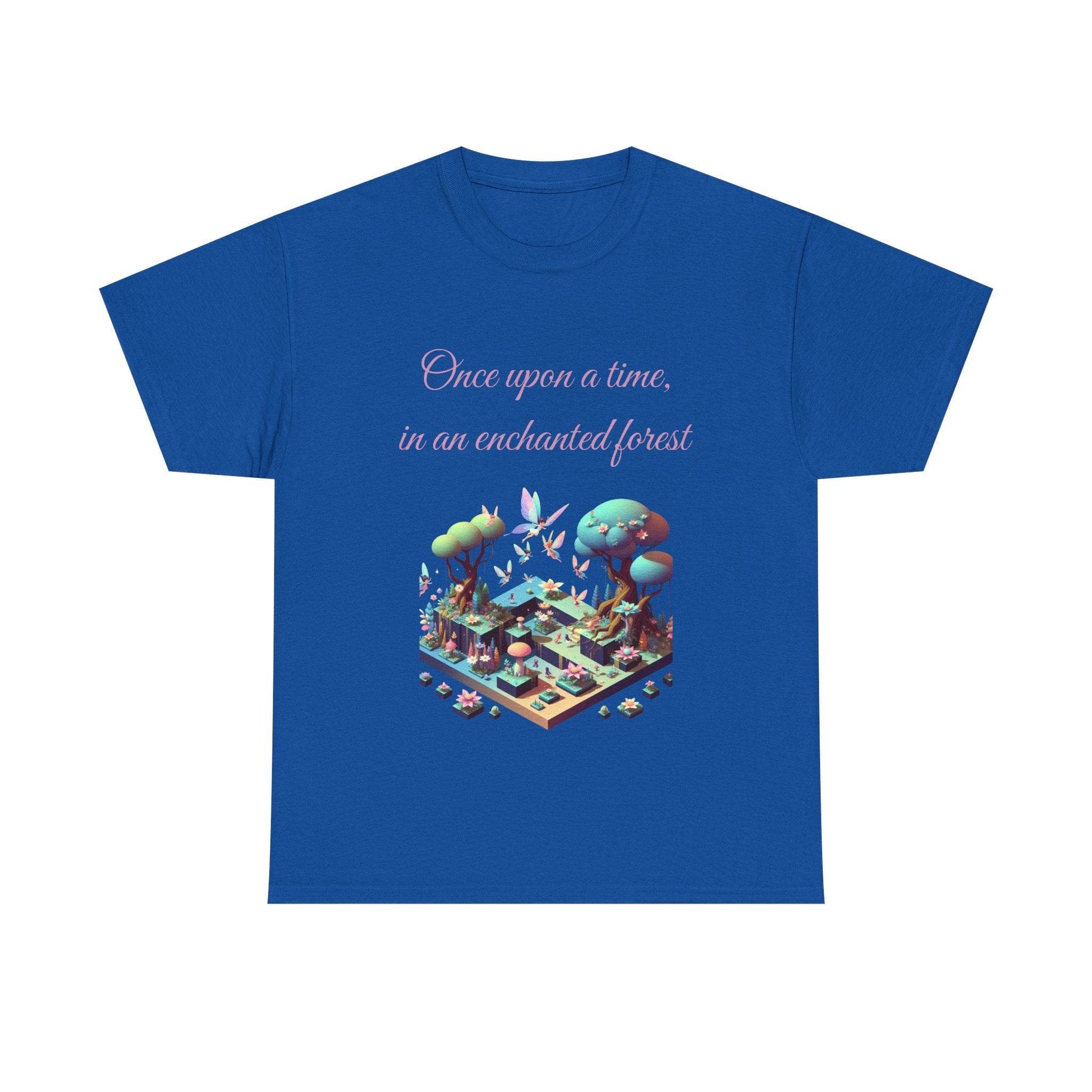 Enchanted Forest - A Unisex Heavy Cotton Tee - Perfect for Book Lovers - The Dreamer's Bookshop.