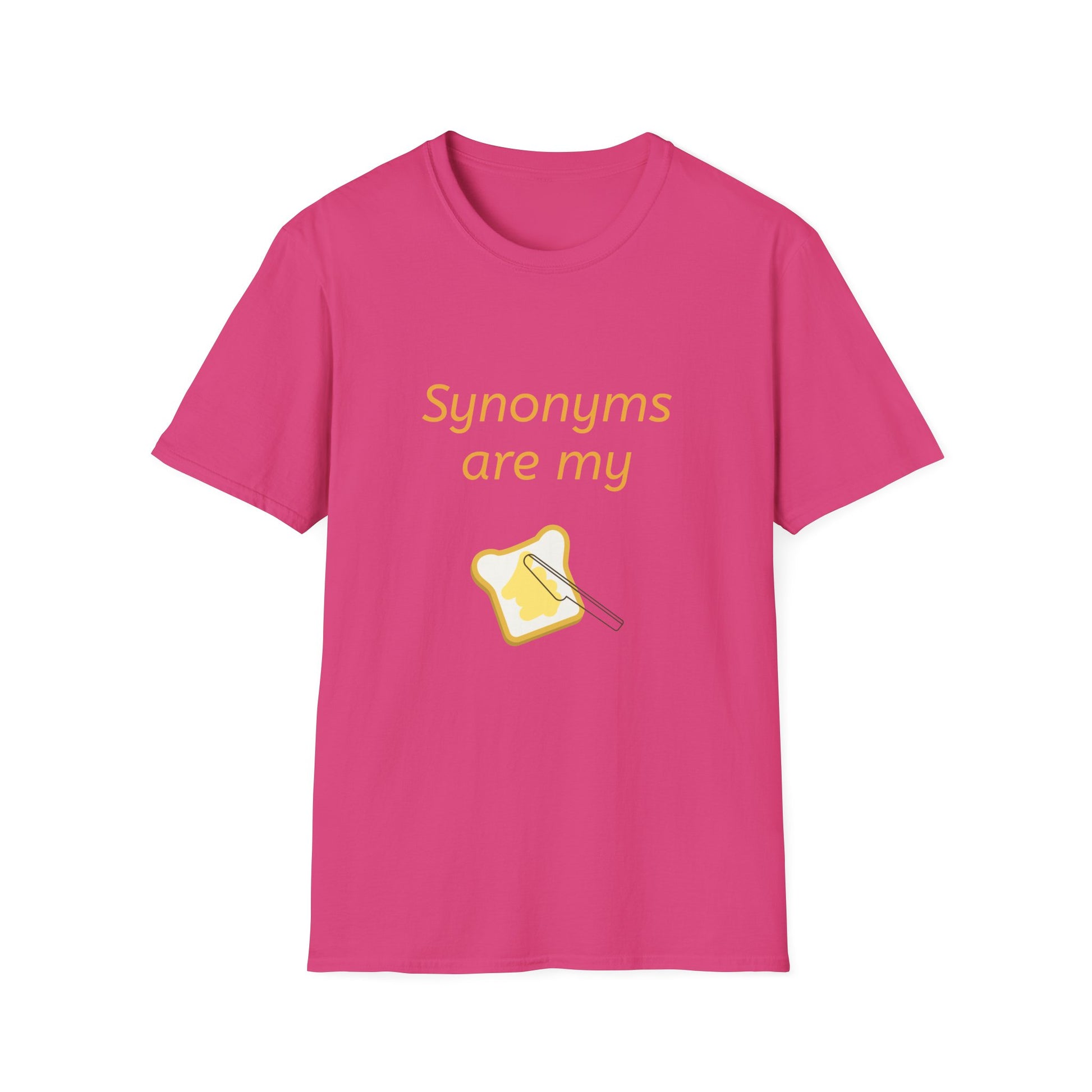 Funny "Synonyms Are My Jam" T-Shirt for Word Lovers - The Dreamer's Bookshop.