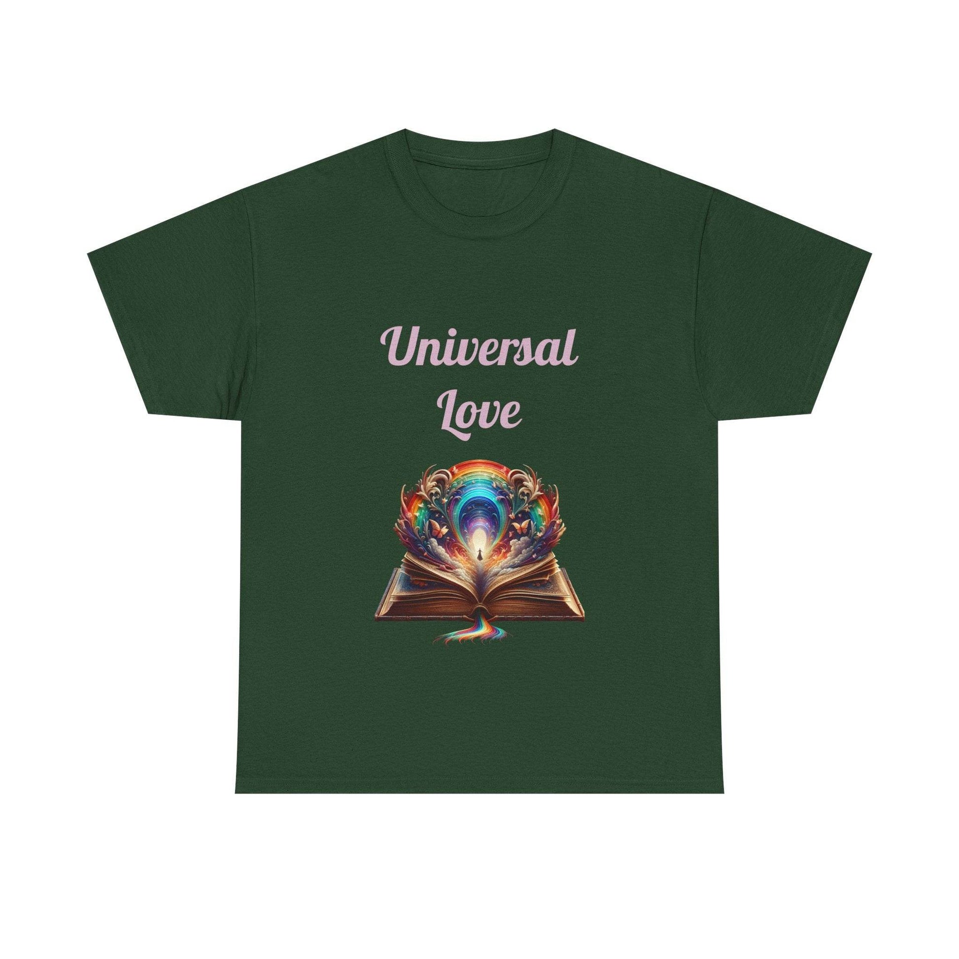Universal Love - Unisex Heavy Cotton Tee - Queer Romance Books - The Dreamer's Bookshop.