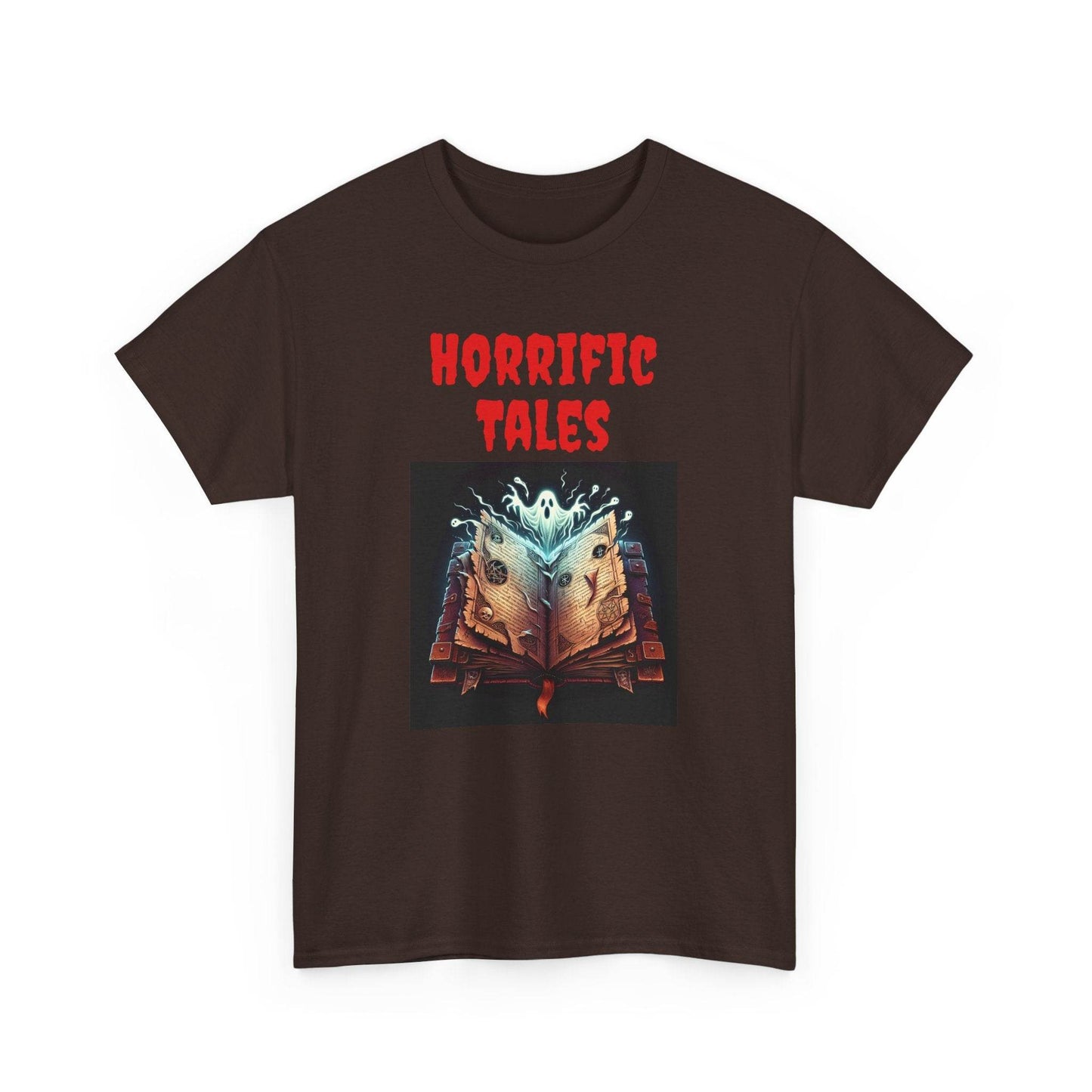 Horrific Tales - A Unisex Heavy Cotton Tee - Perfect Gift for Book Lovers - The Dreamer's Bookshop.
