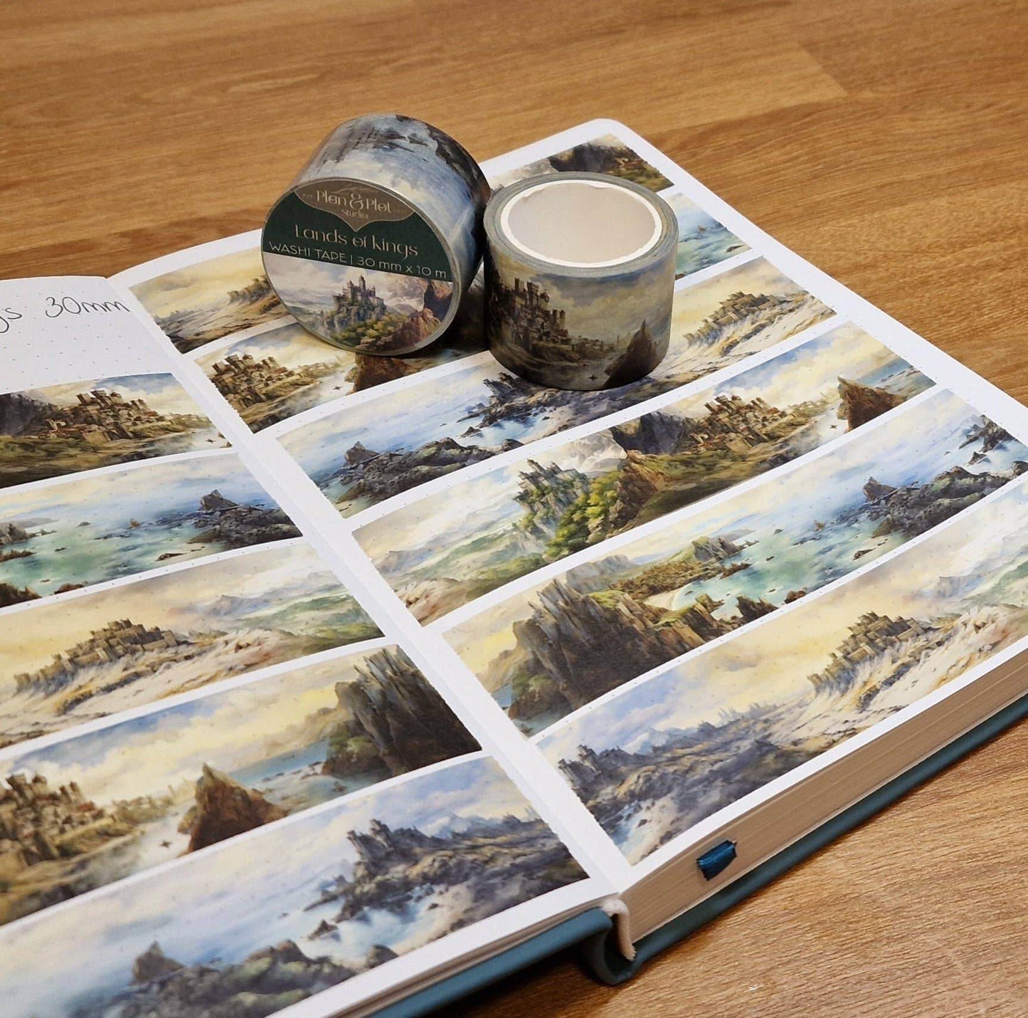 Plan & Plot Studio - Lands of Kings | Washi-tape - The Dreamer's Bookshop.