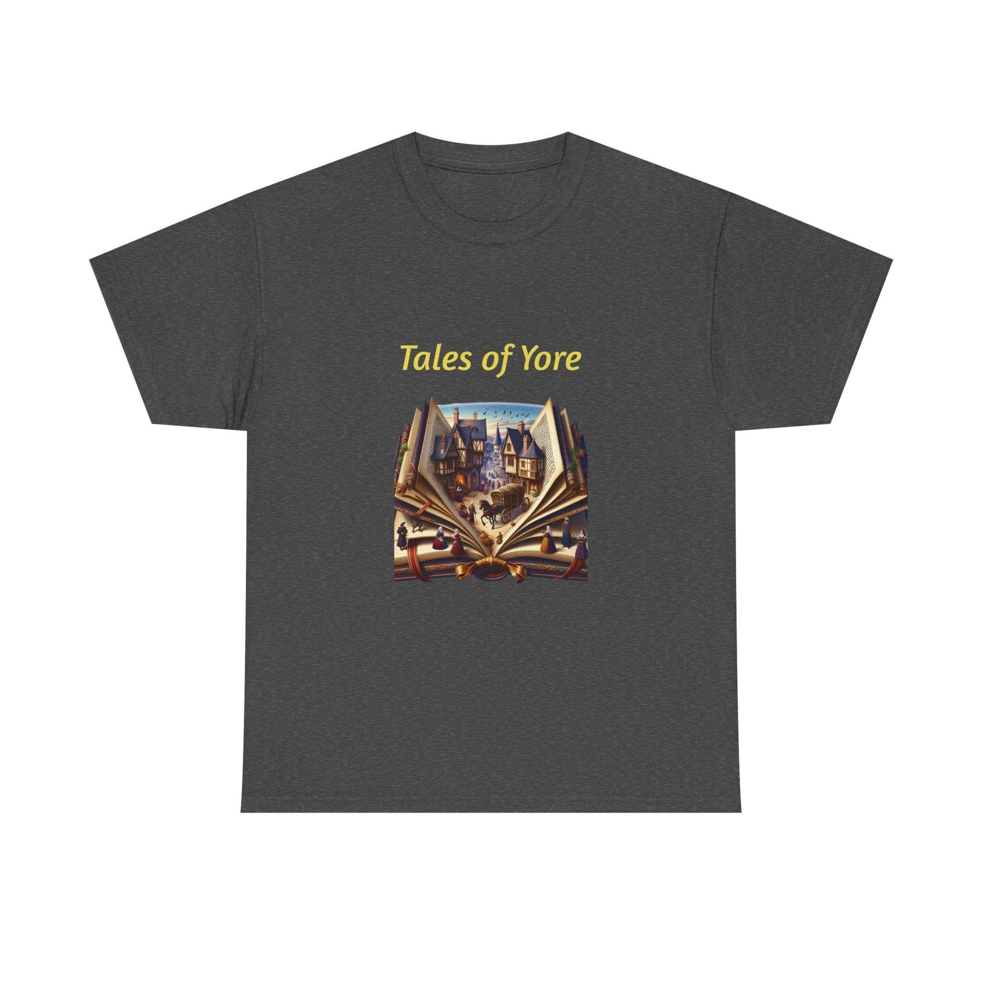 Tales of Yore - Graphic Tee - Unisex Heavy Cotton T-Shirt Historical Books - The Dreamer's Bookshop.