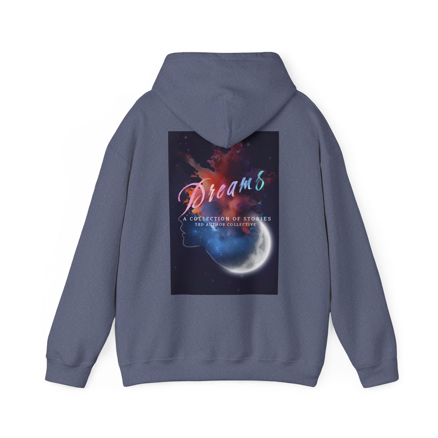 Indie Books Dreams Hooded Sweatshirt - Perfect for Literary Lovers