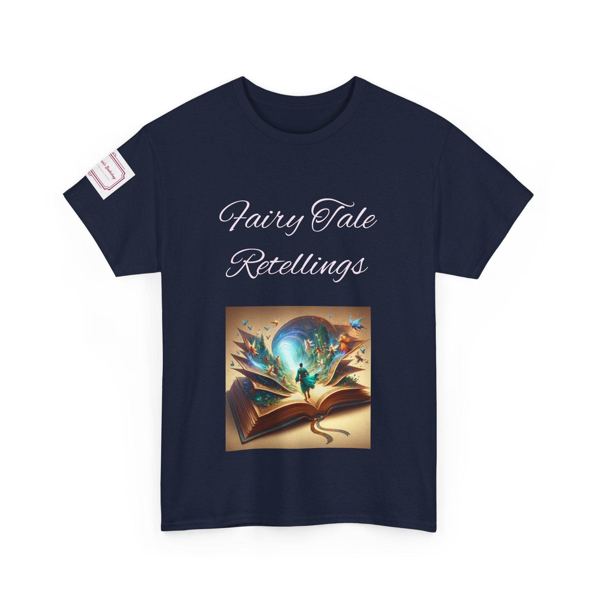 Fiction - Unisex Heavy Cotton Tee - Fairy Tale Retellings - The Dreamer's Bookshop.