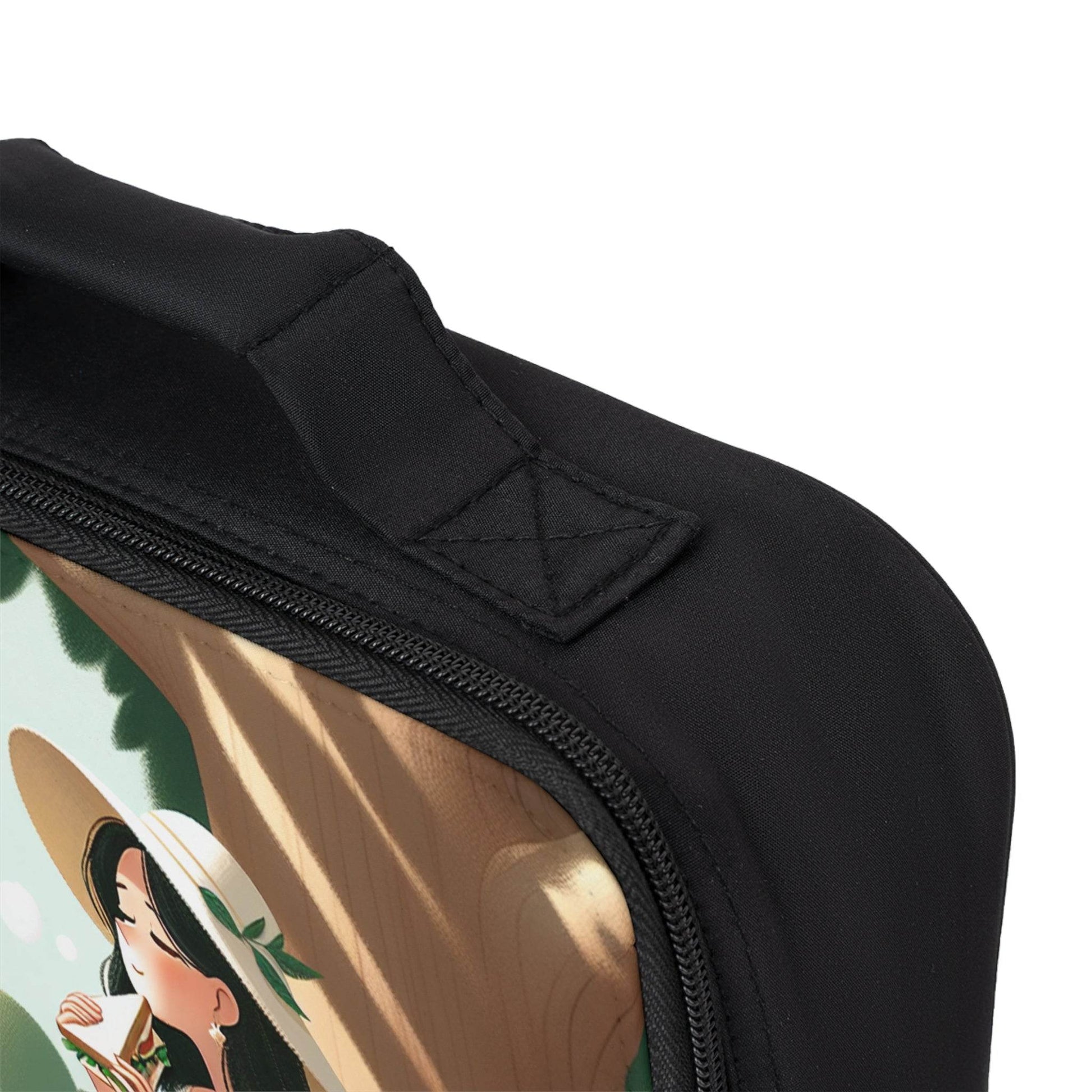 Chic Lunch Bag with Book Design – Perfect for Readers and Writers - The Dreamer's Bookshop.