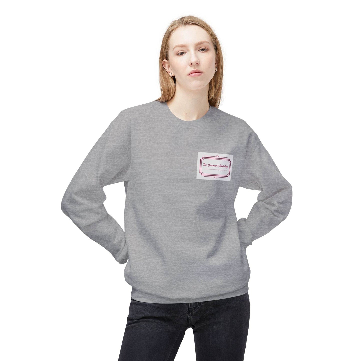 Personalized Birthday Fleece Crewneck Sweatshirt - Unisex Midweight - The Dreamer's Bookshop.