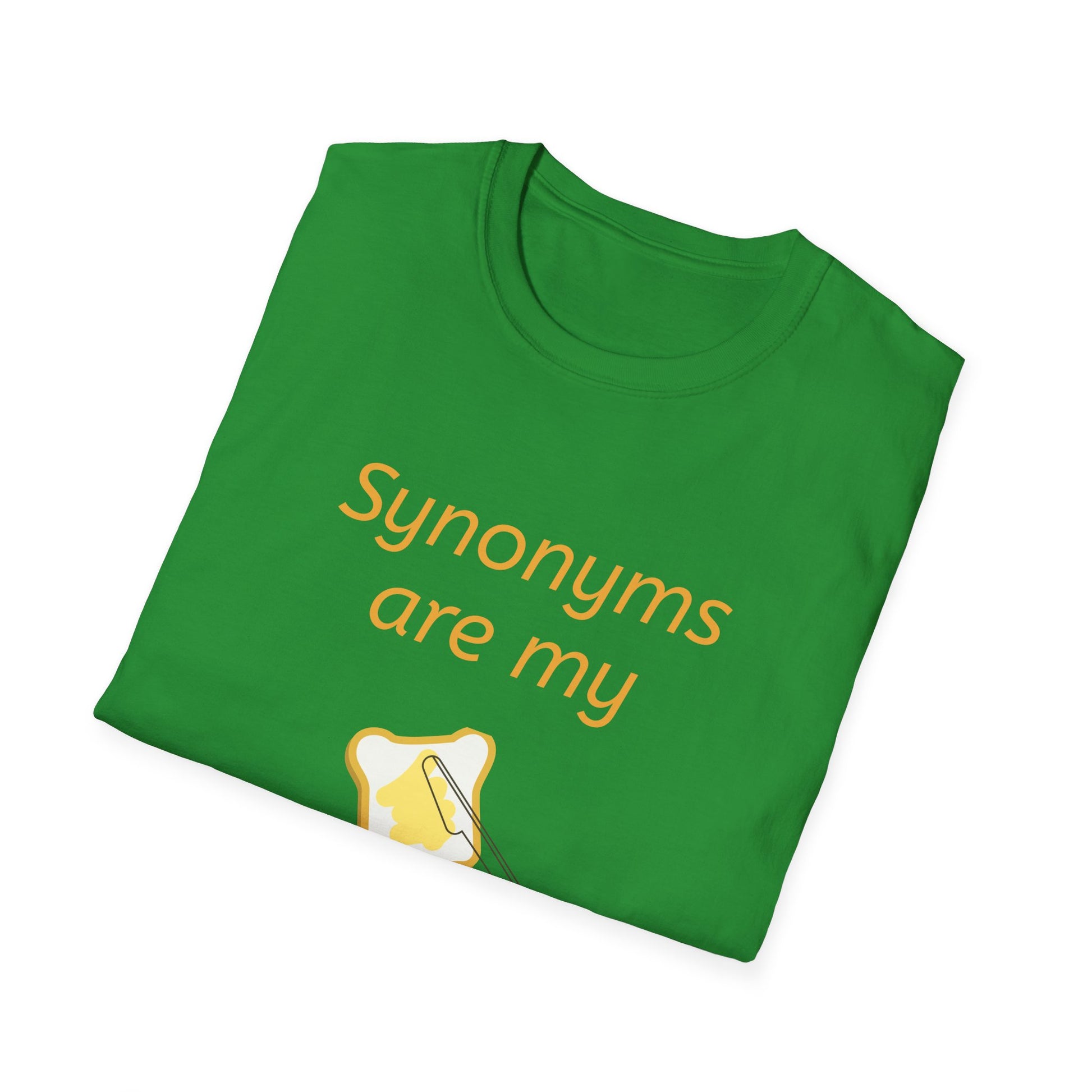 Funny "Synonyms Are My Jam" T-Shirt - Perfect Gift for Writers and Teachers - The Dreamer's Bookshop.