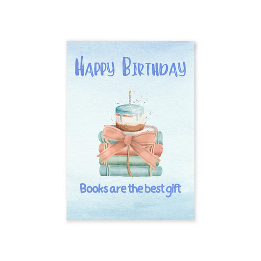 The Dreamer's Bookshop "Books Best Gift" Birthday Card - The Dreamer's Bookshop.
