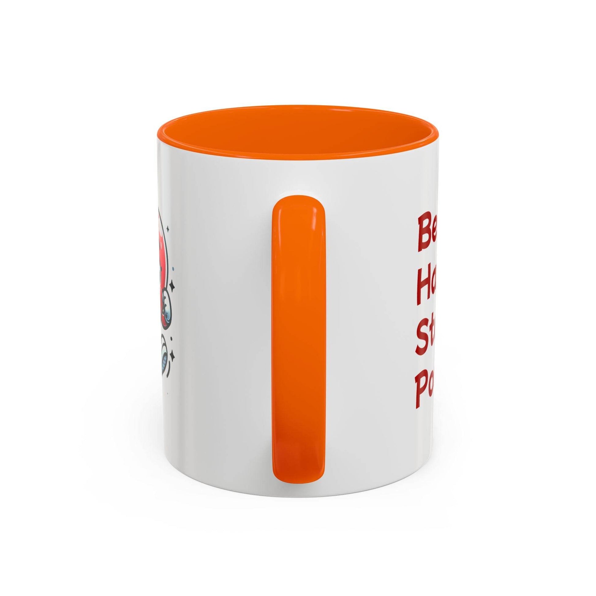 Playful Heart Running Coffee Mug - Cute Gift for Positive Thinkers - The Dreamer's Bookshop.