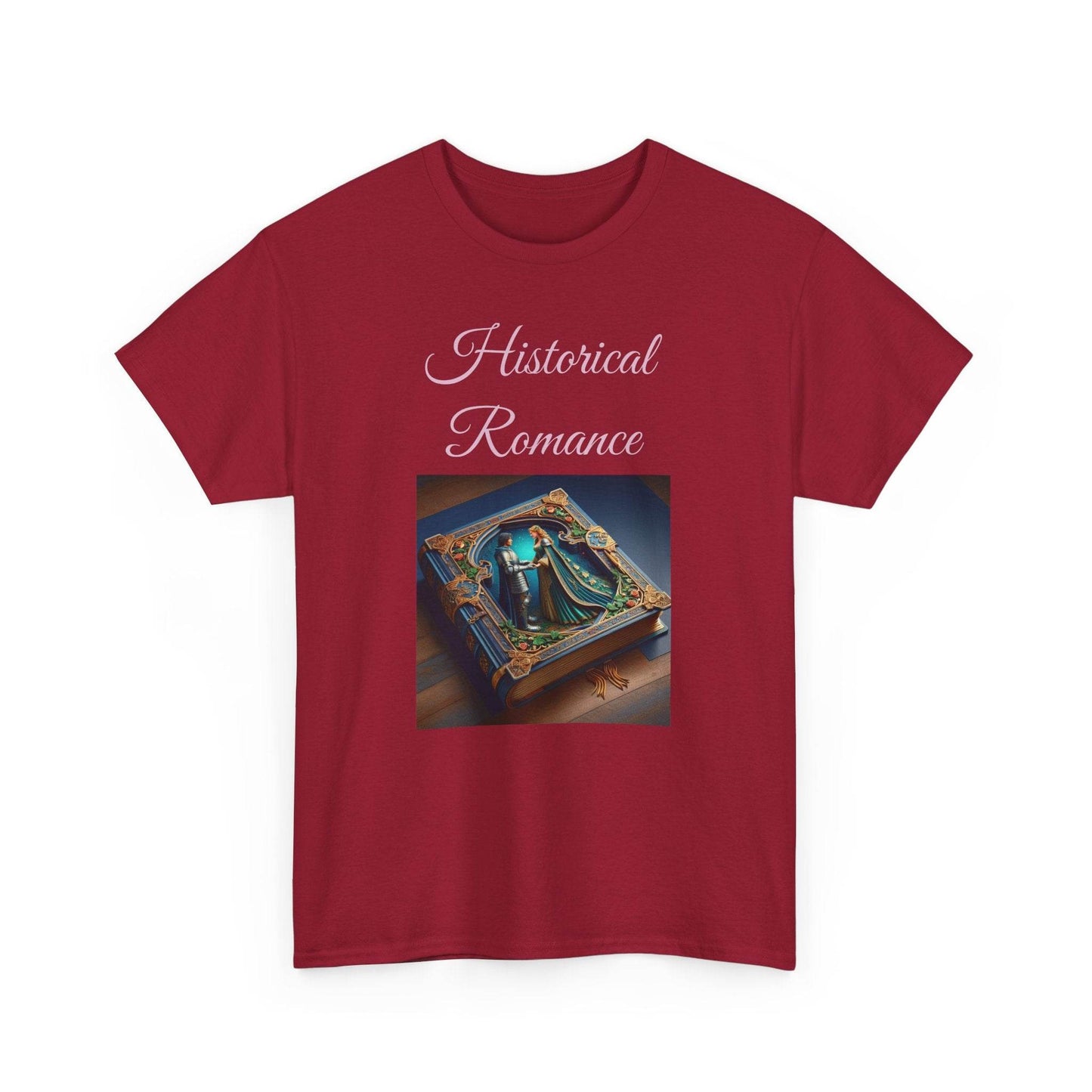 Fiction - Graphic Tee - Unisex Heavy Cotton T-Shirt - Historical Romance - The Dreamer's Bookshop.