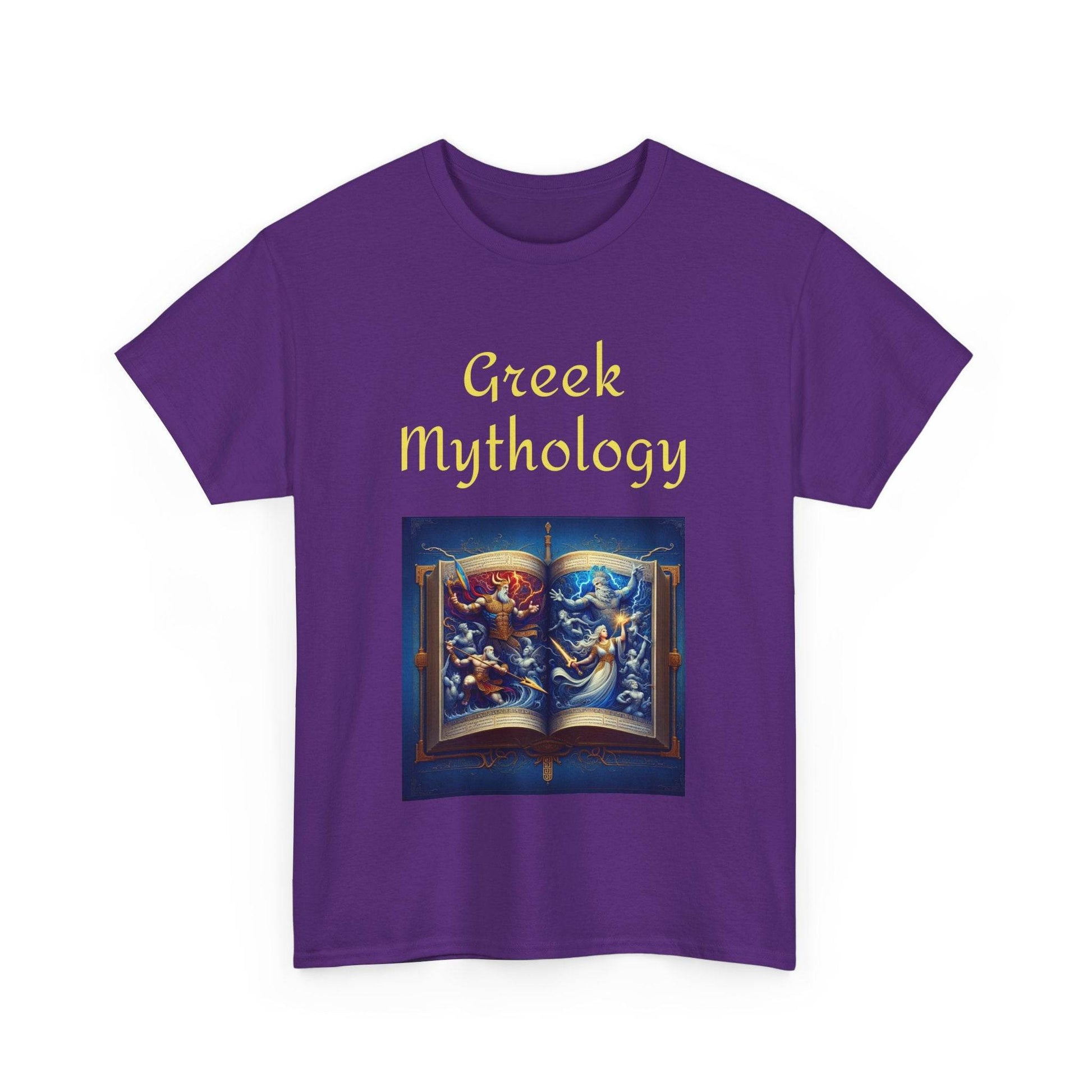 History - Unisex Heavy Cotton Tee - Greek Mythology - The Dreamer's Bookshop.