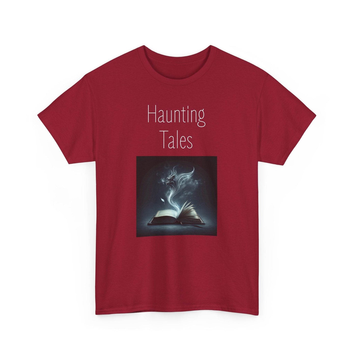 Haunting Tales - A Unisex Heavy Cotton Tee - Perfect Gift for Book Lovers - The Dreamer's Bookshop.