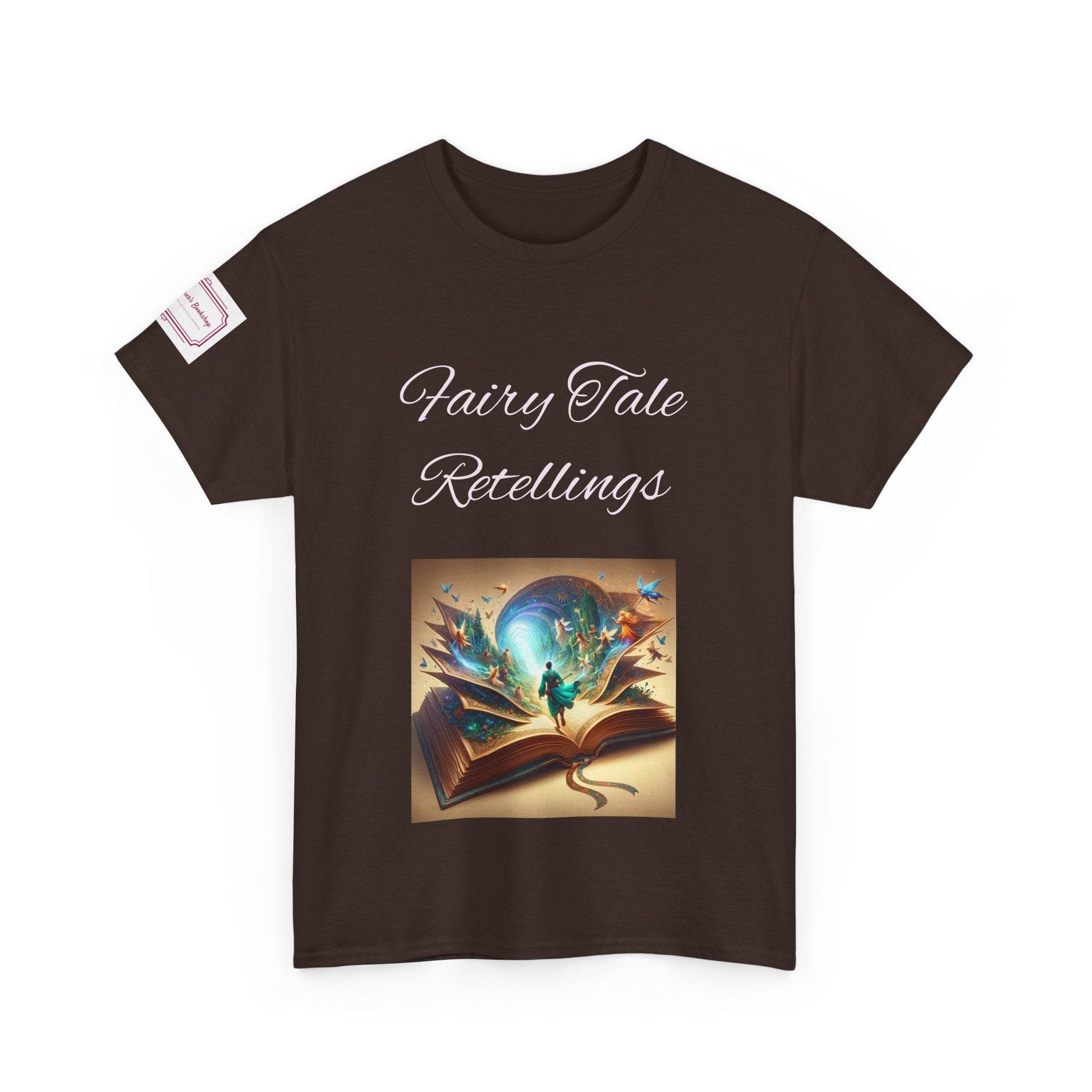 Fiction - Unisex Heavy Cotton Tee - Fairy Tale Retellings - The Dreamer's Bookshop.