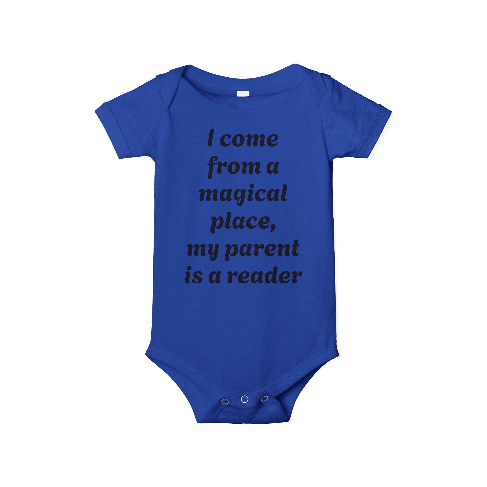 US - Magical Reader Infant Onesie - Cute Baby Bodysuit for Book Lovers - The Dreamer's Bookshop.