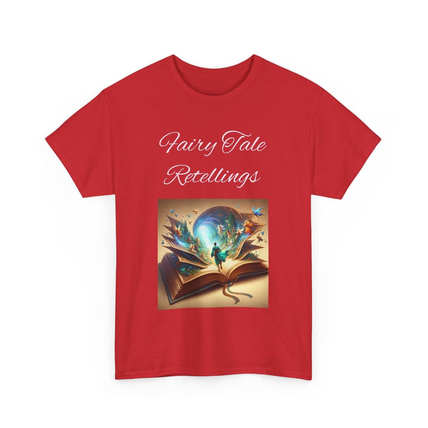 Fiction - Unisex Heavy Cotton Tee - Fairy Tale Retellings - The Dreamer's Bookshop.