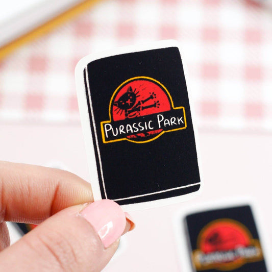 My Sweet Paper Card - Purassic Park - Kattensticker - The Dreamer's Bookshop.