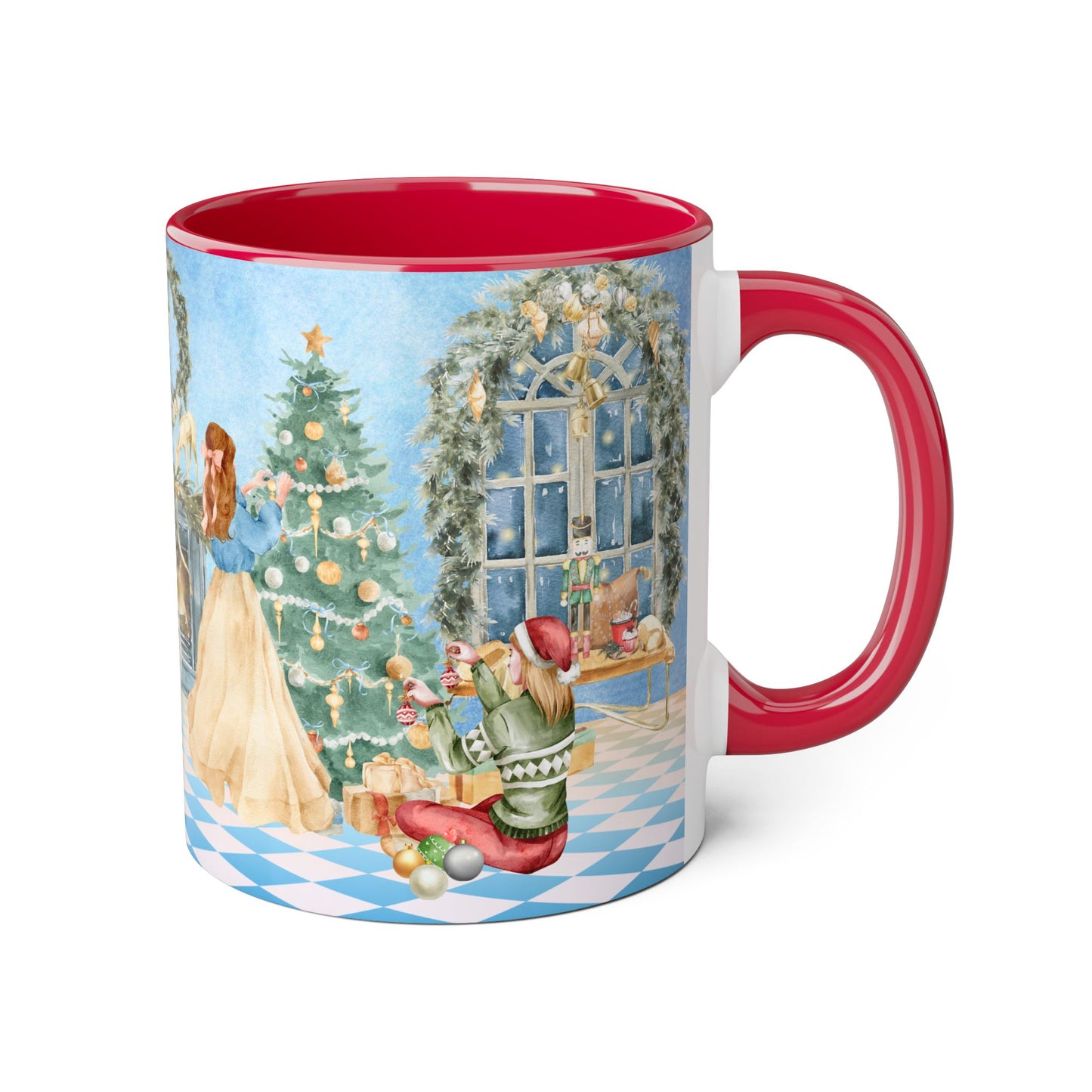 Christmas Tree Decoration Coffee Mug - 11oz Cup tis the Season