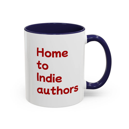 Home to Indie Authors Coffee Mug - Perfect Gift for Writers & Book Lovers - The Dreamer's Bookshop.
