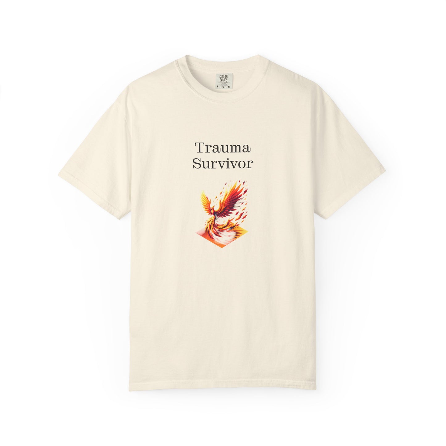 Trauma Survivor Unisex Garment-Dyed T-shirt - Inspirational Motivational Tee