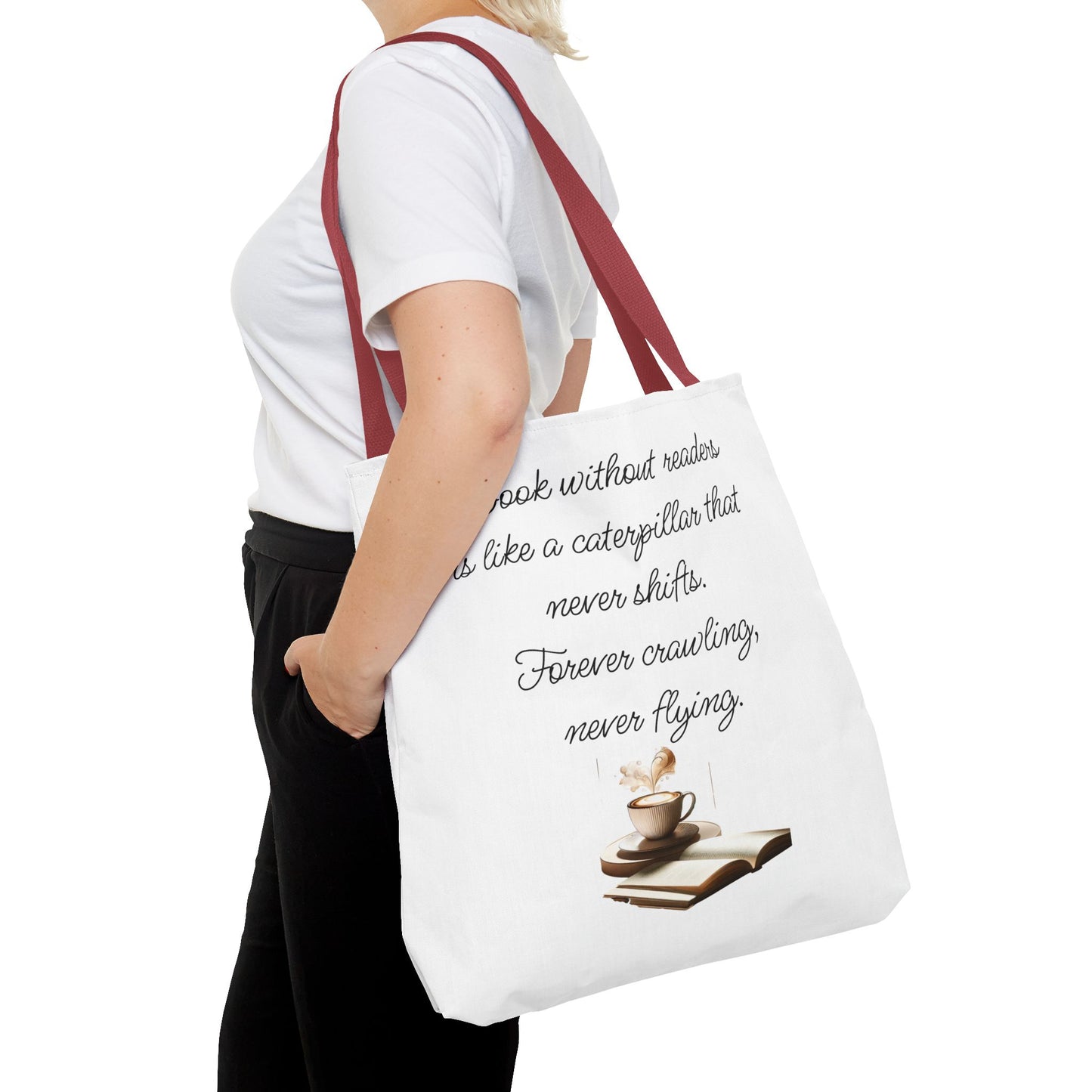 Literary Tote Bag – A book without readers