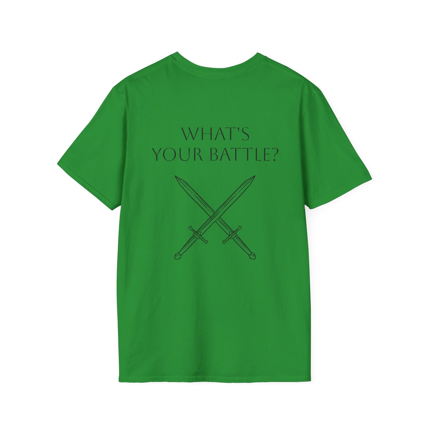 Anxiety Warrior Unisex Softstyle T-Shirt - What's Your Battle?