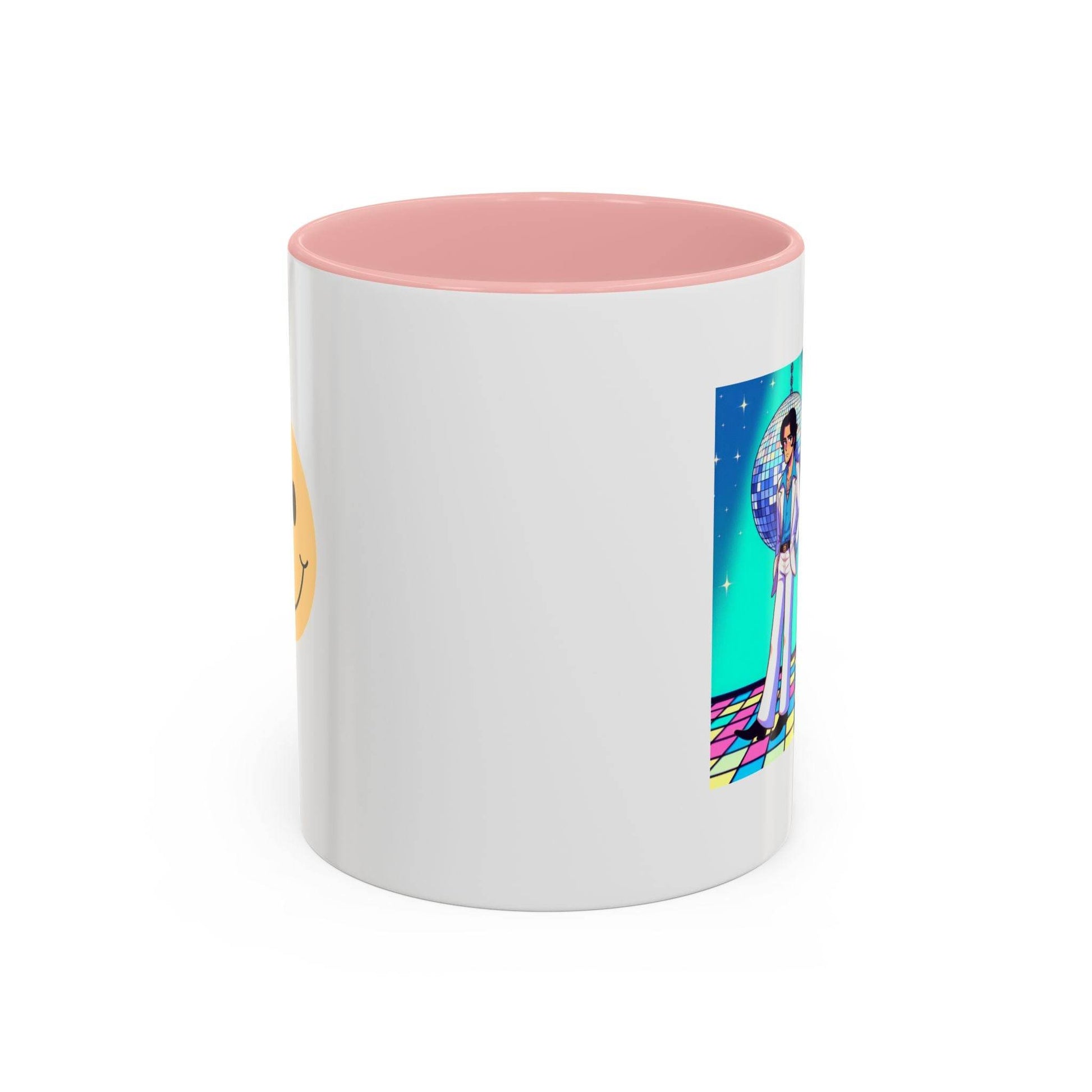 Party Vibe Accent Coffee Mug - Fun Reading Motivation Design - The Dreamer's Bookshop.