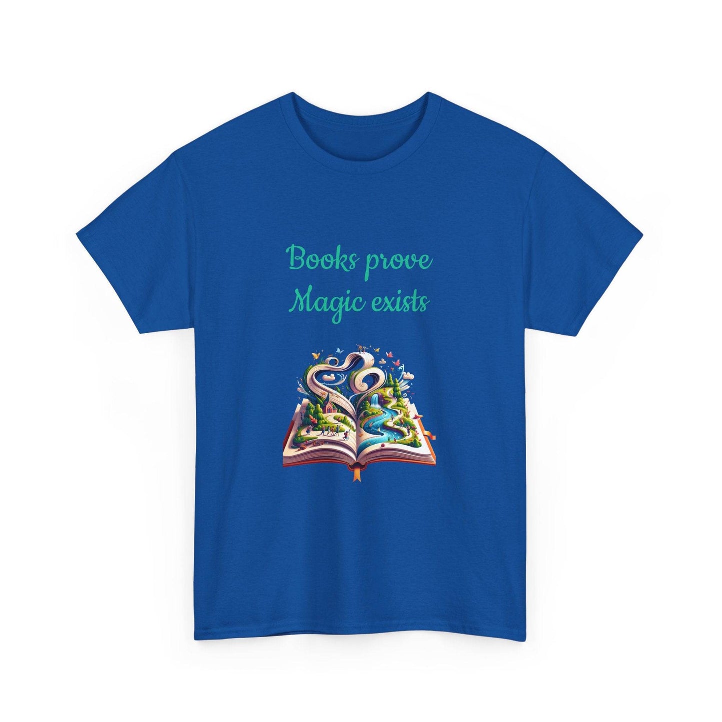 Magic Exists -A Unisex Heavy Cotton Tee - Perfect for Book Lovers - The Dreamer's Bookshop.