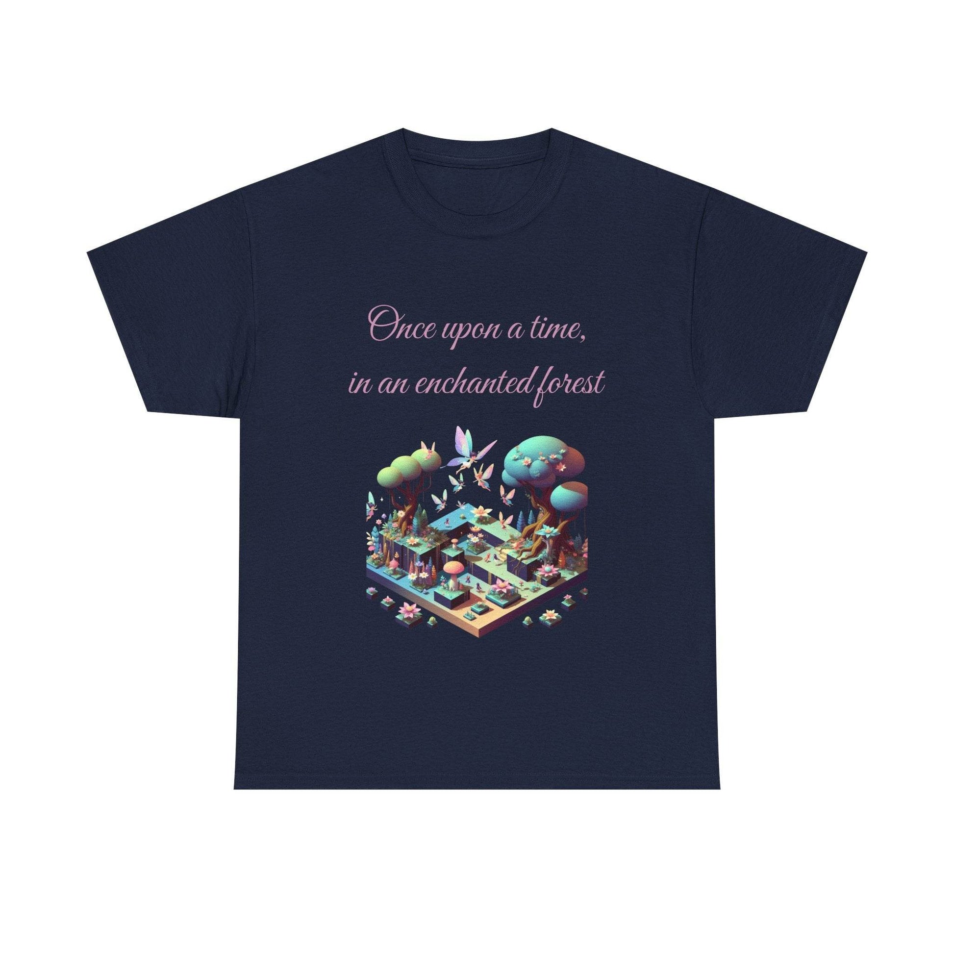 Enchanted Forest - A Unisex Heavy Cotton Tee - Perfect for Book Lovers - The Dreamer's Bookshop.