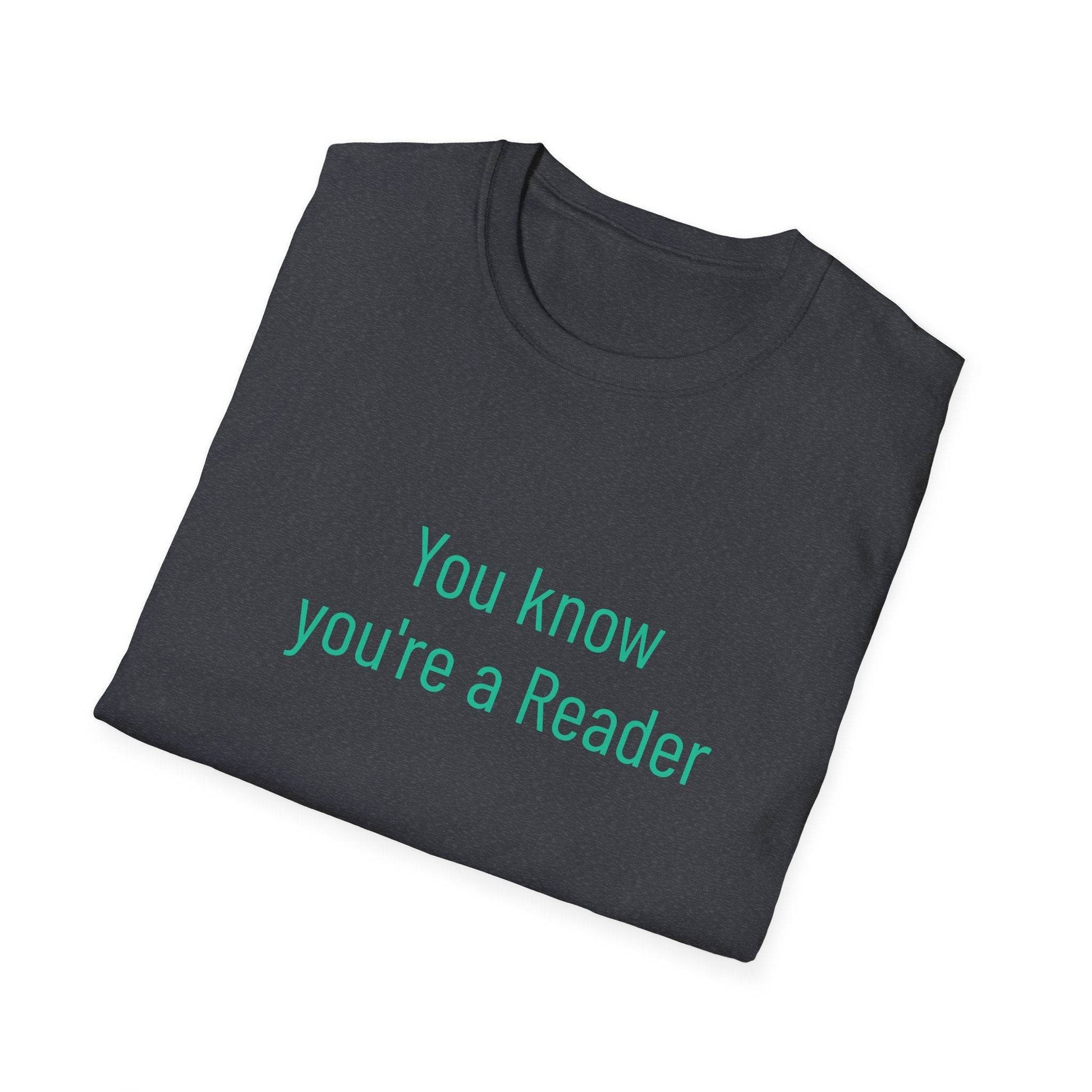 Inspirational Unisex Softstyle T-Shirt - 'You Know' Philosophical Design - The Dreamer's Bookshop.
