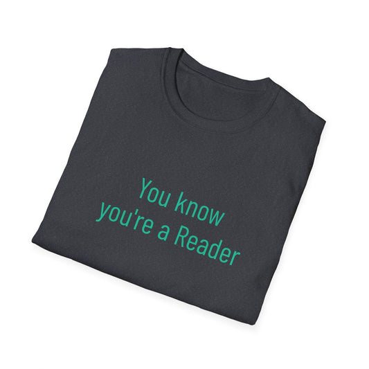 Inspirational Unisex Softstyle T-Shirt - 'You Know' Philosophical Design - The Dreamer's Bookshop.