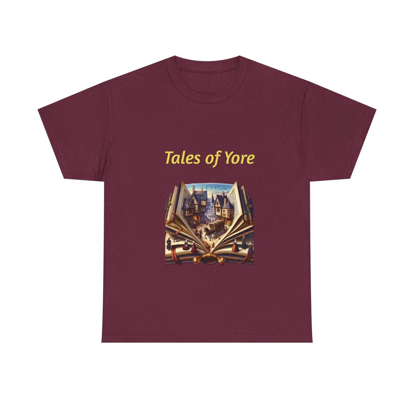 Tales of Yore - Unisex Heavy Cotton Tee - Historical Books - The Dreamer's Bookshop.