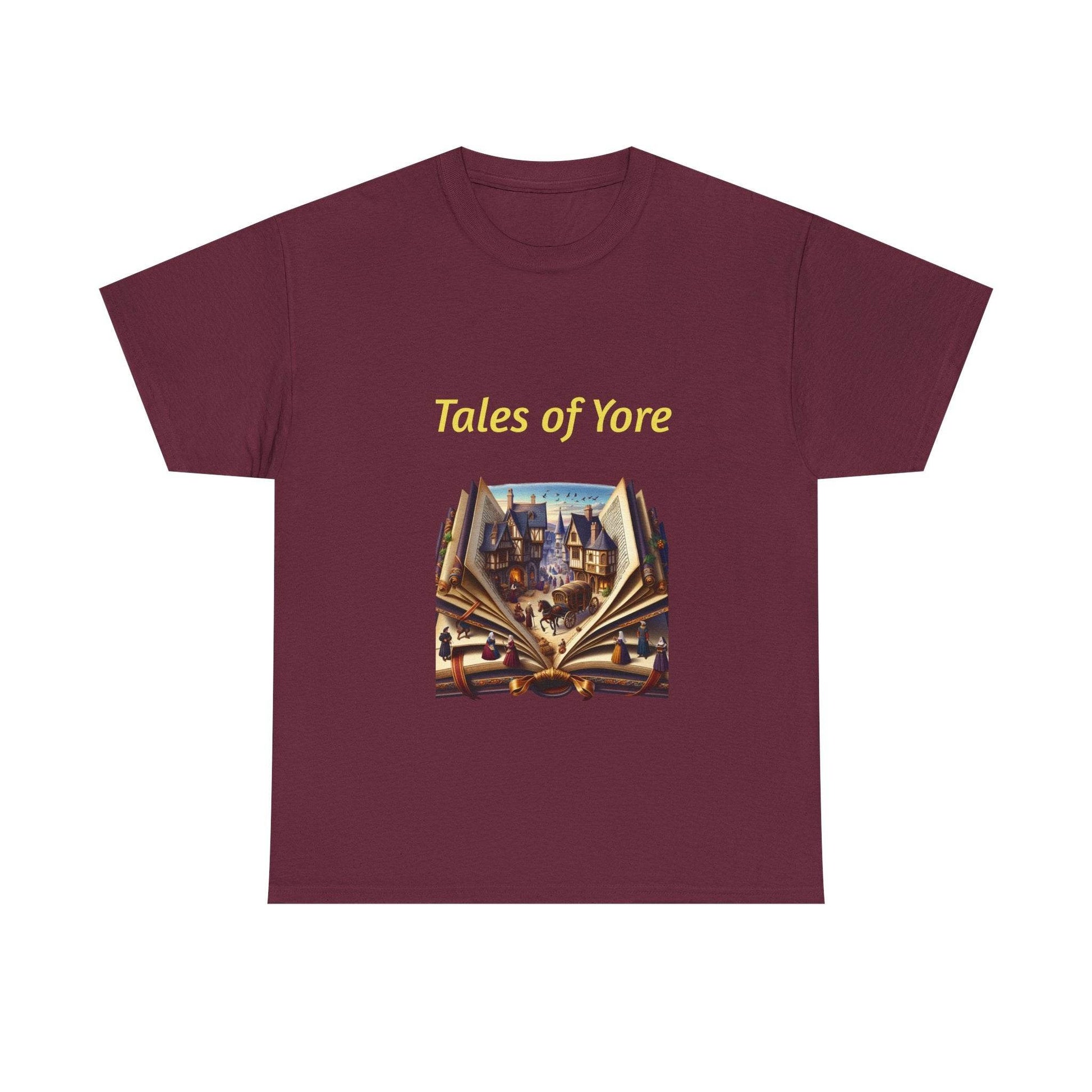 Tales of Yore - Unisex Heavy Cotton Tee - Historical Books - The Dreamer's Bookshop.