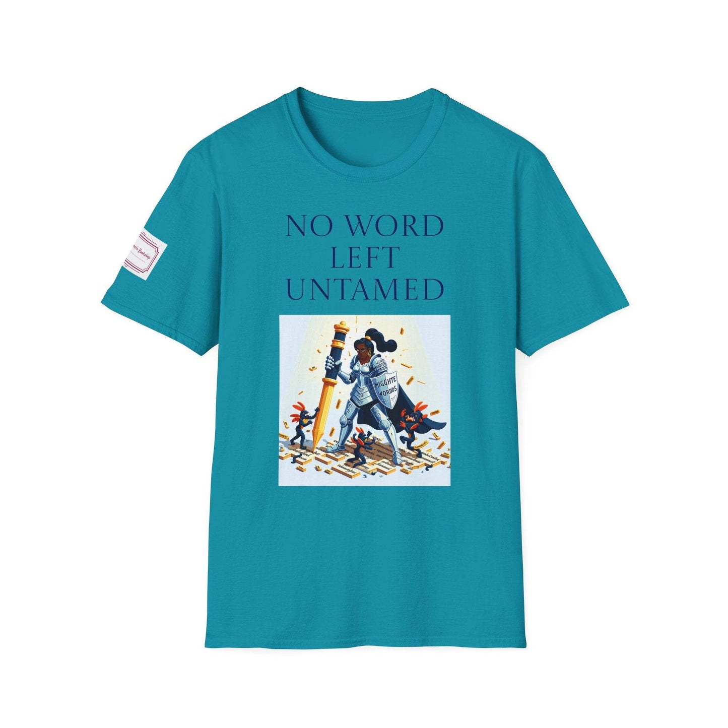 Inspirational Unisex Softstyle T-Shirt - 'No Word' Motivational Design - The Dreamer's Bookshop.