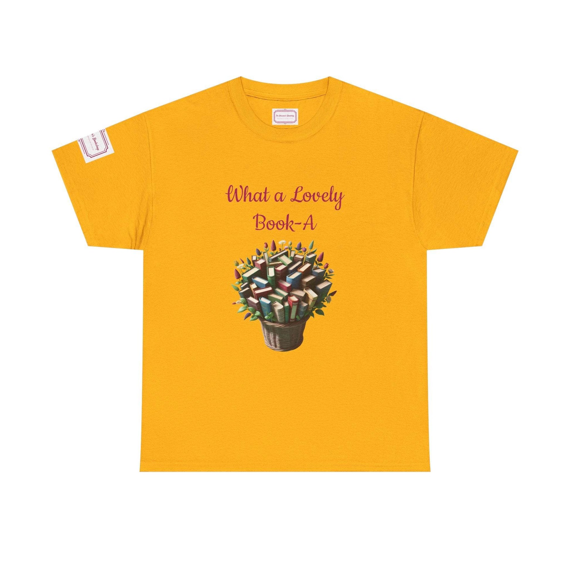 What a Lovely Book-A Unisex Heavy Cotton Tee - Perfect for Book Lovers - The Dreamer's Bookshop.