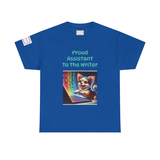 Writer Assistant - Unisex Heavy Cotton Tee - Perfect for Book Lovers - The Dreamer's Bookshop.