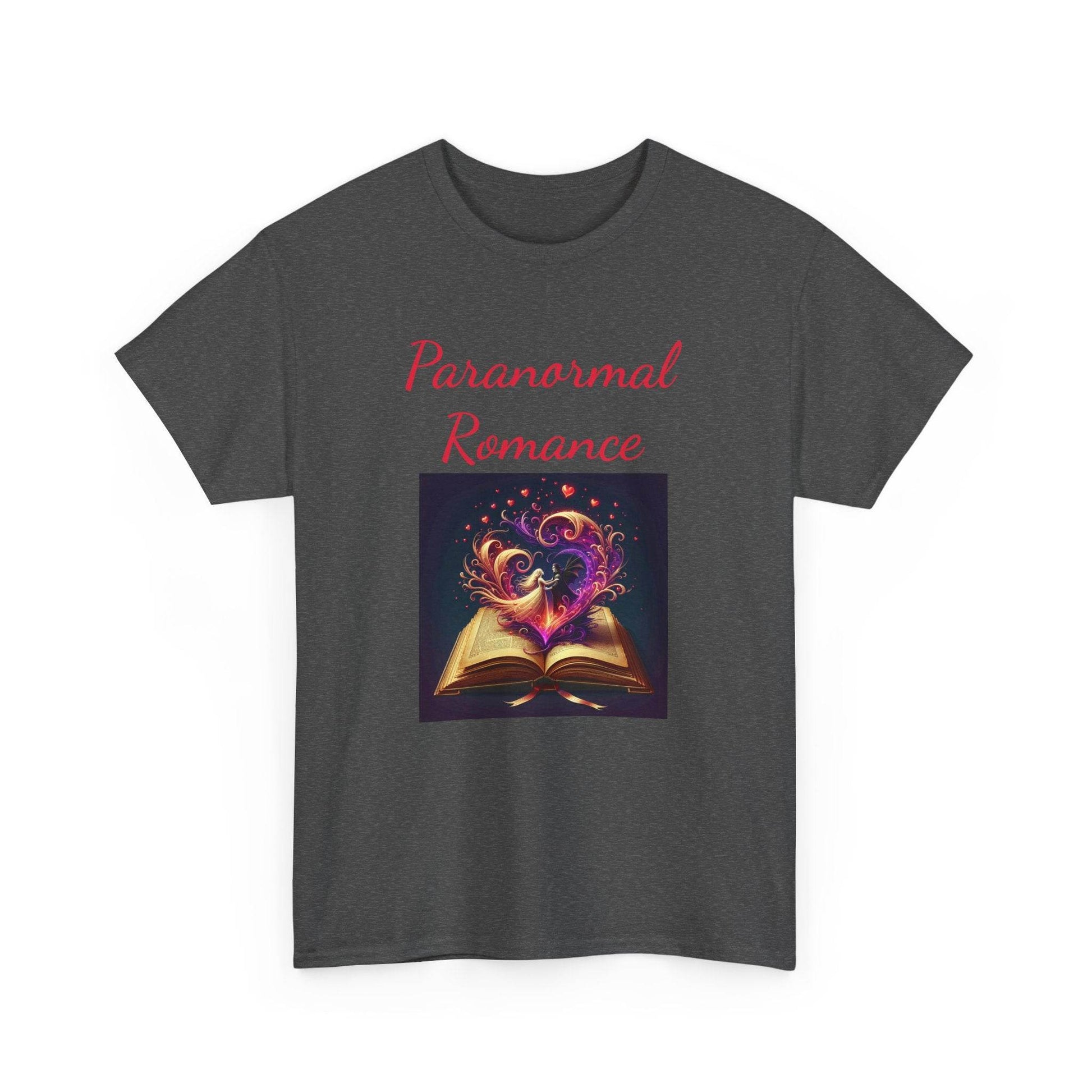 Fiction - Graphic Tee - Unisex Heavy Cotton T-Shirt Paranormal Romance - The Dreamer's Bookshop.