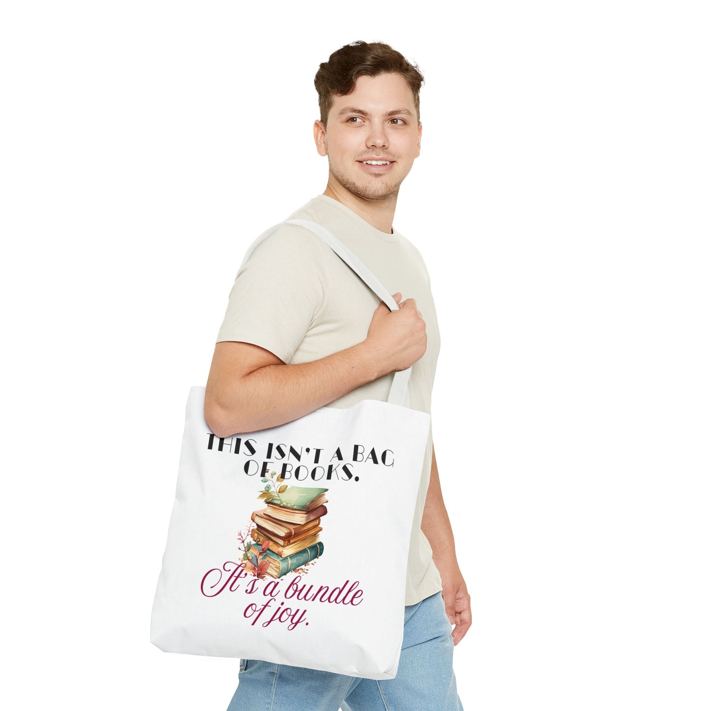 This isn't a Bag of Books - Tote Bag - Cozy Autumn Design